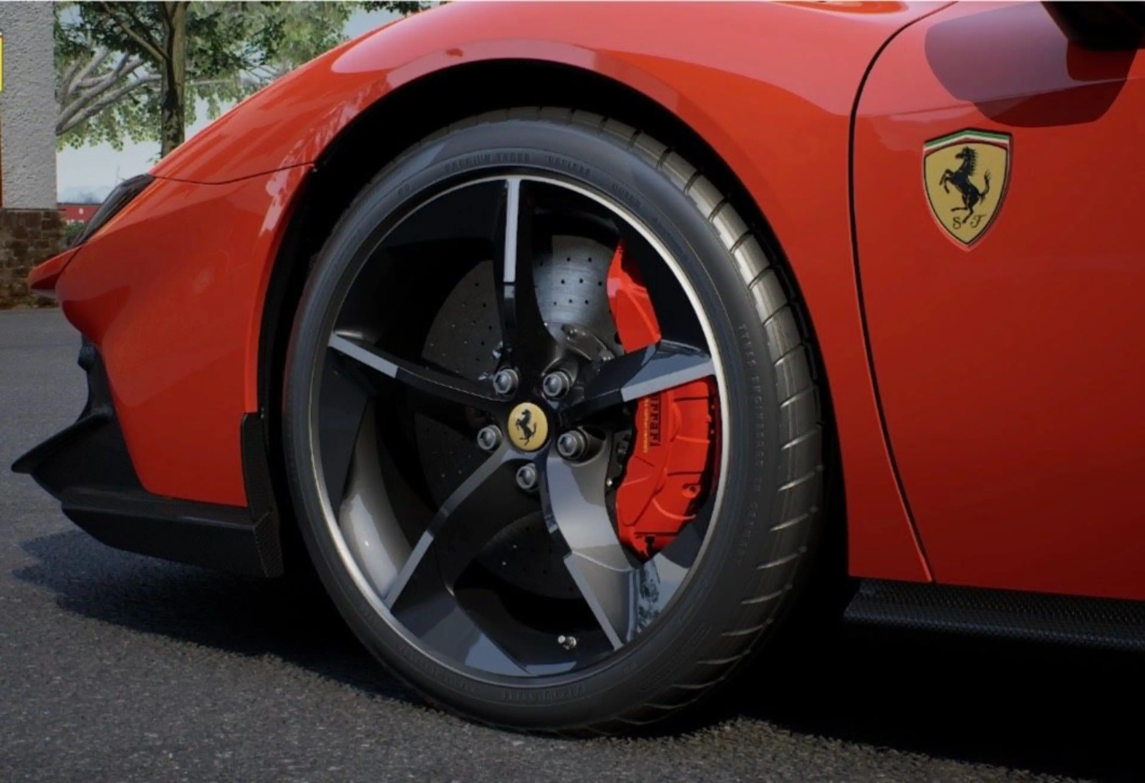 Ferrari Testarossa TESTAROSSA ROSSOCORSA FULL CARBON JBL LIFT READY — photo 6