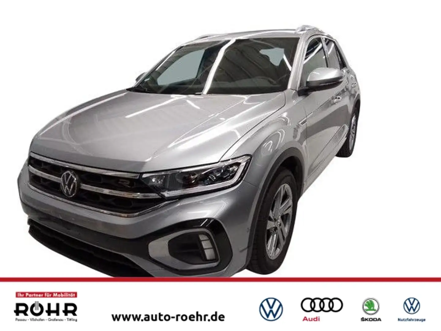 Volkswagen T-Roc R-Line (Garantie 11/2029.AHK.Kamera.Navi) 2.0 TSI Argento - 1