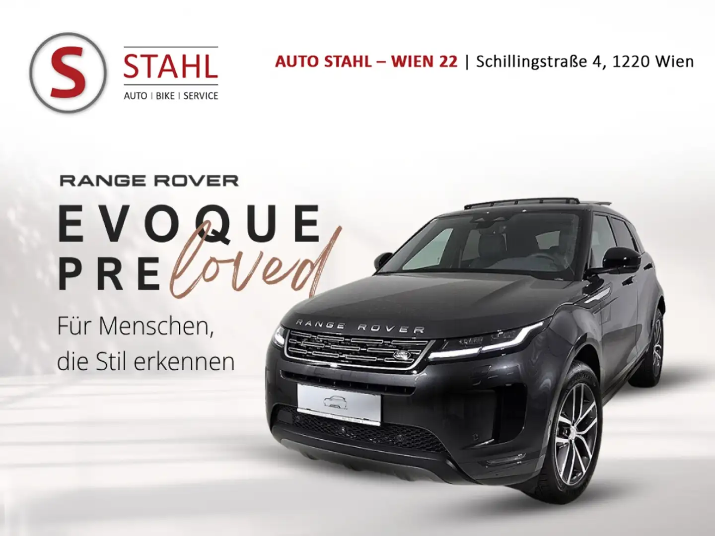 Land Rover Range Rover Evoque P270e PHEV S AWD Aut. | Auto Stahl Wien 22 Grau - 1