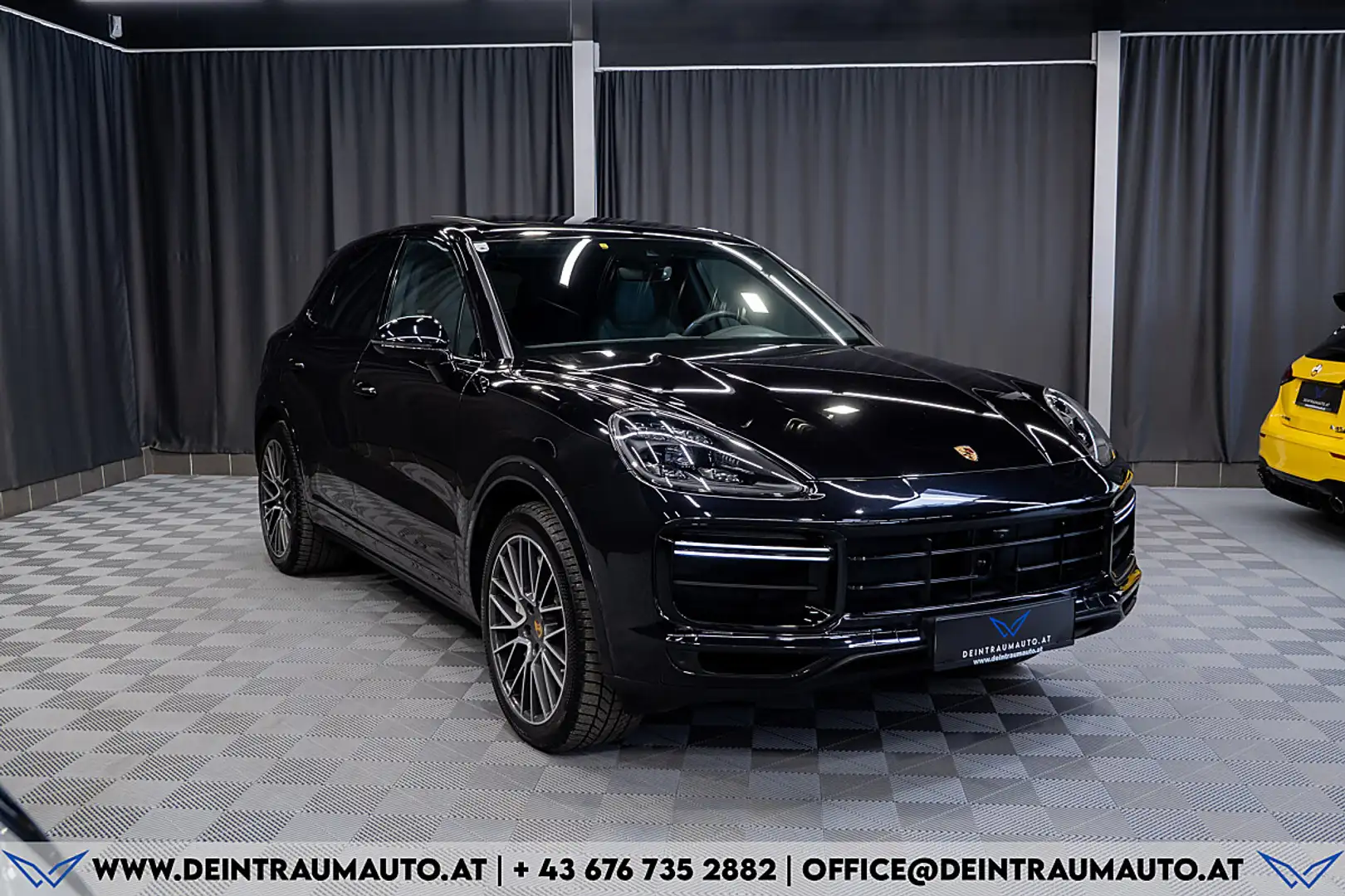 Porsche Cayenne Turbo III Aut.*360°*SPORT-CHRONO*PANO*SHZ+LÜ*SO... Schwarz - 1