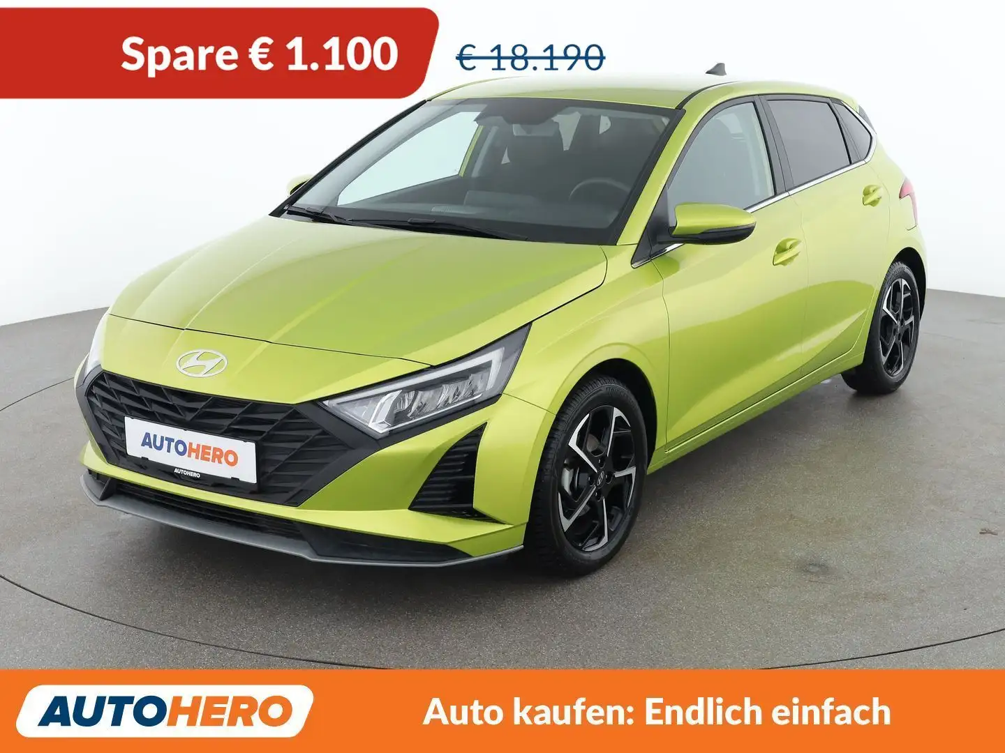 Hyundai i20 1.2 Go Plus Gelb - 1