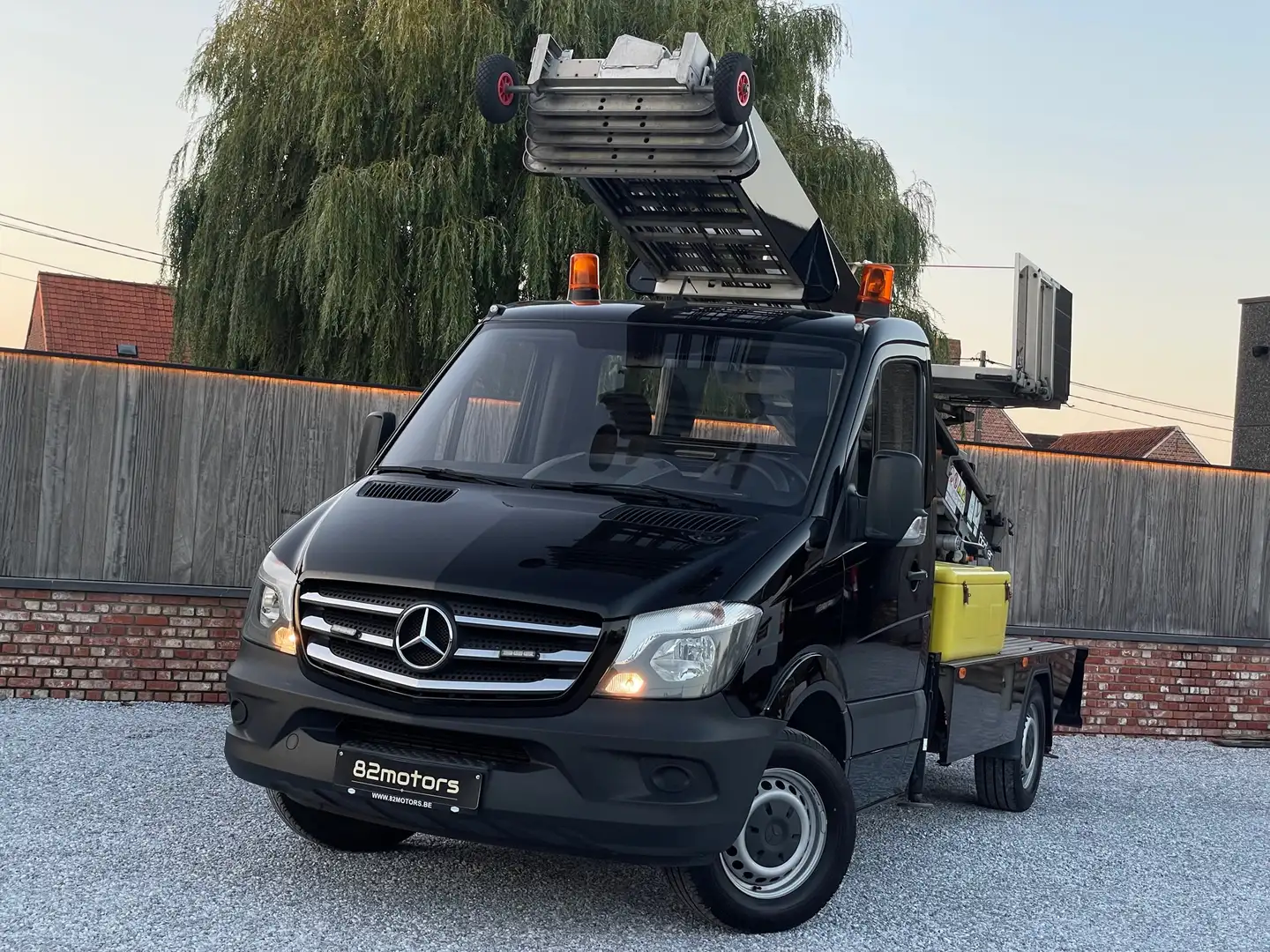 Mercedes-Benz Sprinter 314 CDI/verhuislift/2018/euro6/95000km/25M/btw Negro - 1