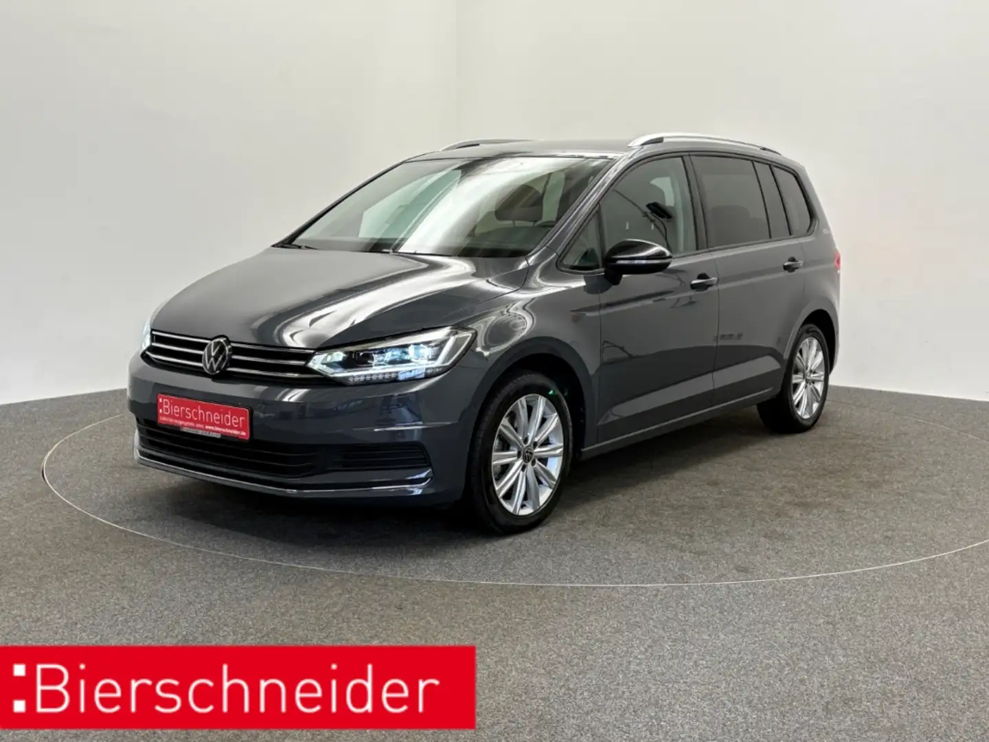 Volkswagen Touran 1.5 TSI DSG GOAL 7-SITZER IQ-LIGHT AHK PDC 17 ACC Grau - 1