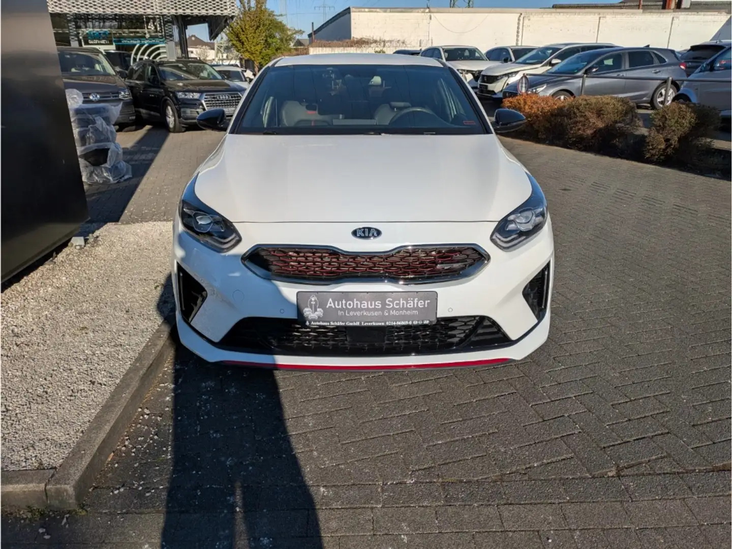 Kia ProCeed / pro_cee'd GT Leder Digitales Cockpit Memory Sitze Navi Sound Biały - 2
