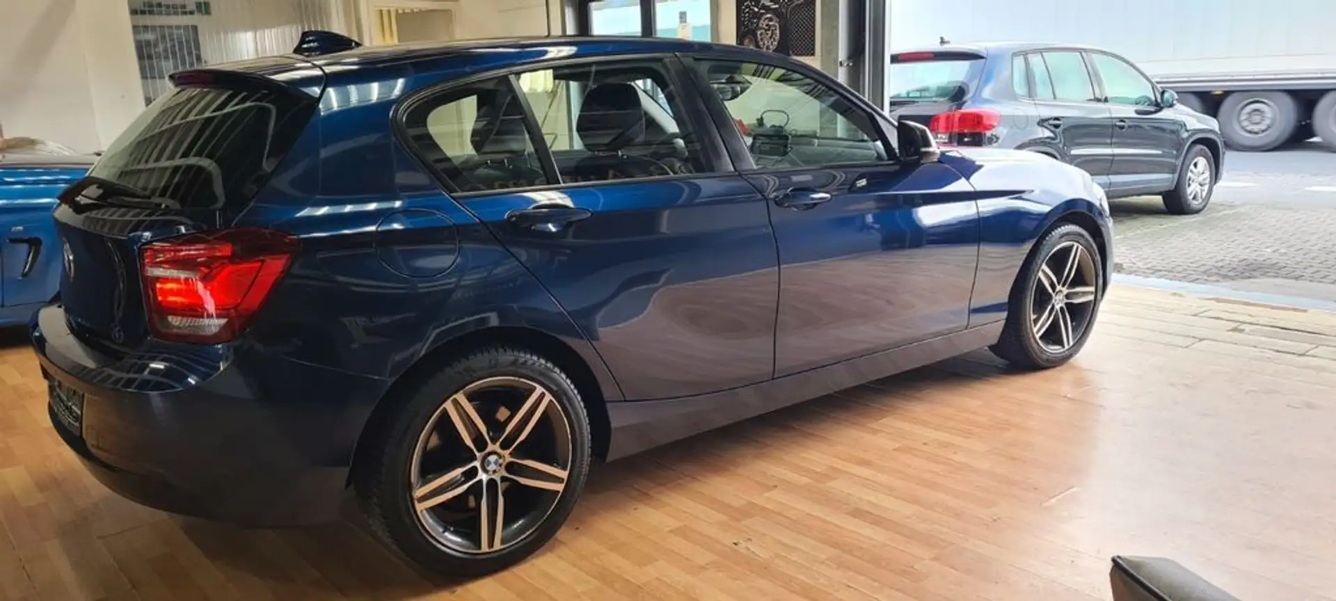 BMW 125 125 d - Lim. 5-trg. Navi-Prov. Leder Sport Kék - 1