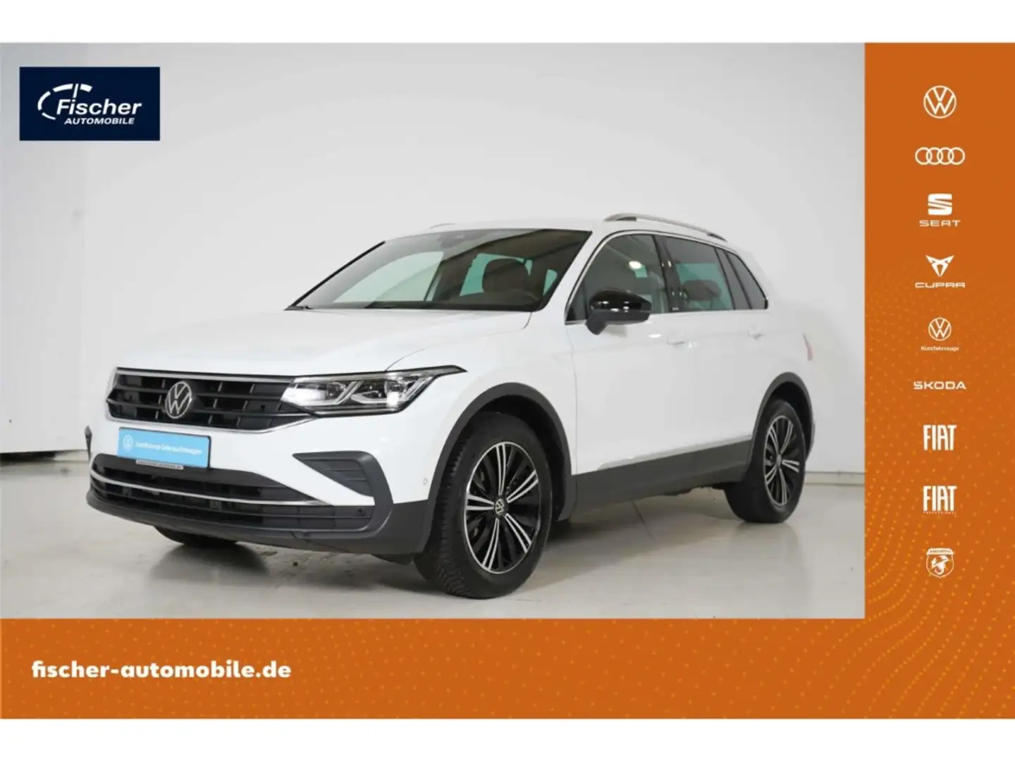 Volkswagen Tiguan 1.5 TSI Move DSG NAV/Matrix/AHK/Kamera/18 Weiß - 1