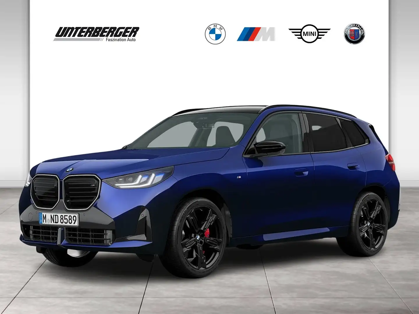 BMW X3 M 50 xDrive AHK ACC DA-Pro PA-Pro 360° HK HUD Kék - 1