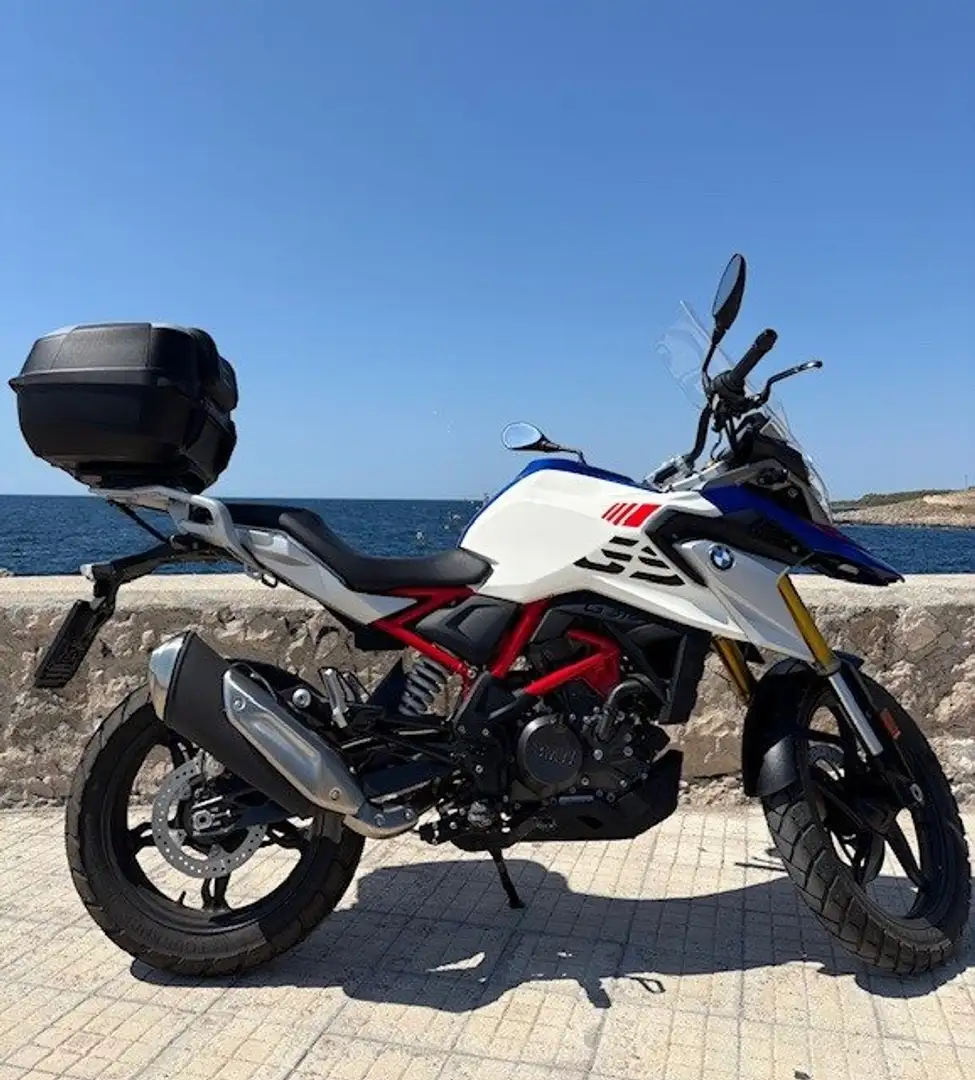 BMW G 310 GS SPORT (Polar white/racing blue metallizzato) Blanc - 2