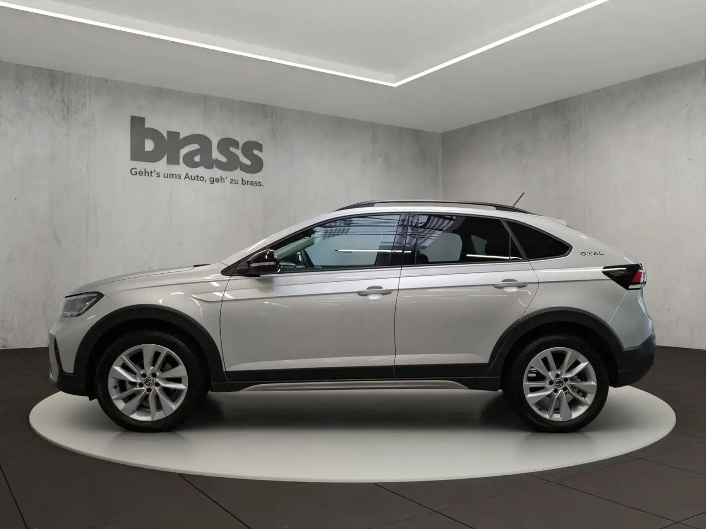 Volkswagen Taigo Goal 1,0 l TSI OPF 85 kW (116 PS) 7-Gang-D Silber - 2