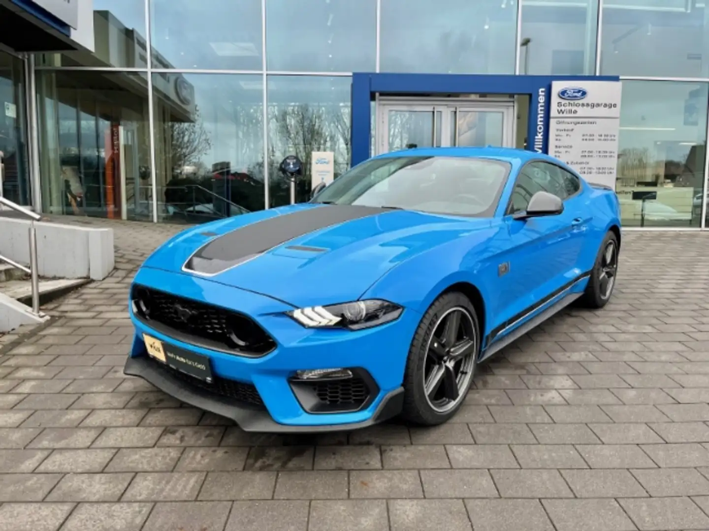 Ford Mustang Mach 1 5.0 V8 MagneRide Recaro Blue - 2