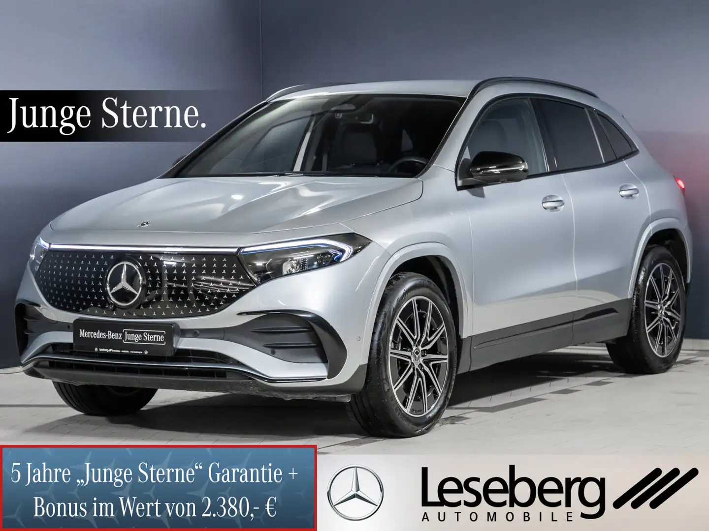 Mercedes-Benz EQA 300 EQA 300 4M AMG Adv.+ Night/Distron./360°-Kamera/ Silber - 1