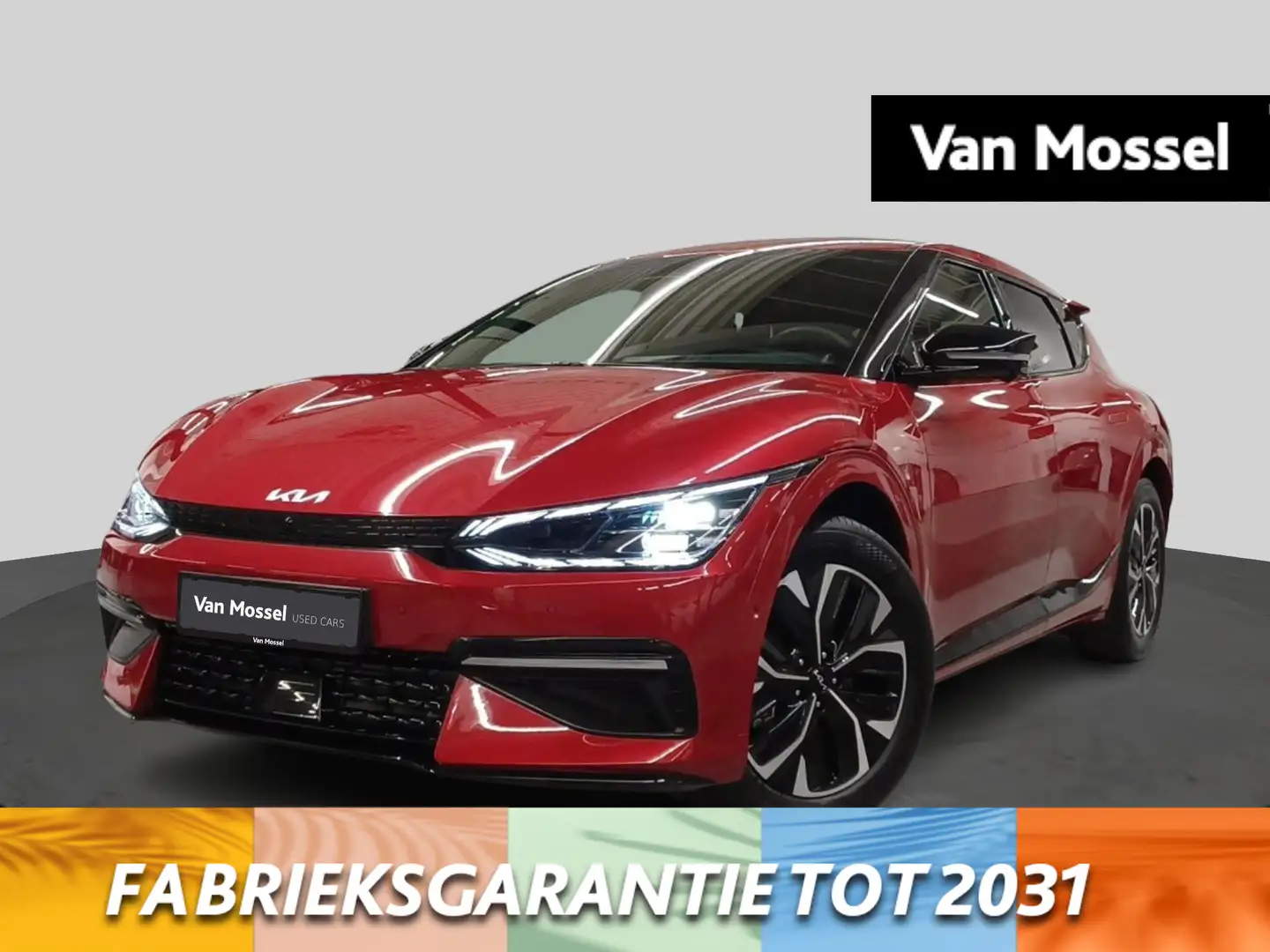 Kia EV6 77,4 kWH GT-Line RWD - Nieuwe wagen met Daginschri Rouge - 1