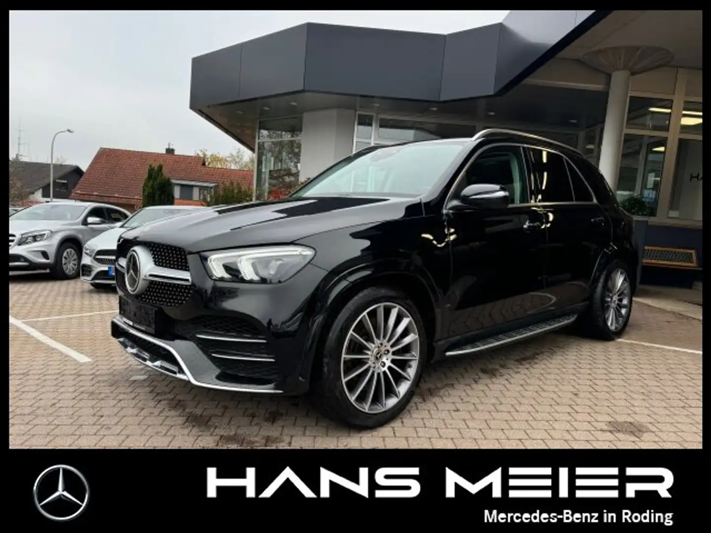 Mercedes-Benz GLE 350 GLE 350 de 4M AMG Sport HuD Leder 21" Pano FAP+ Noir - 1