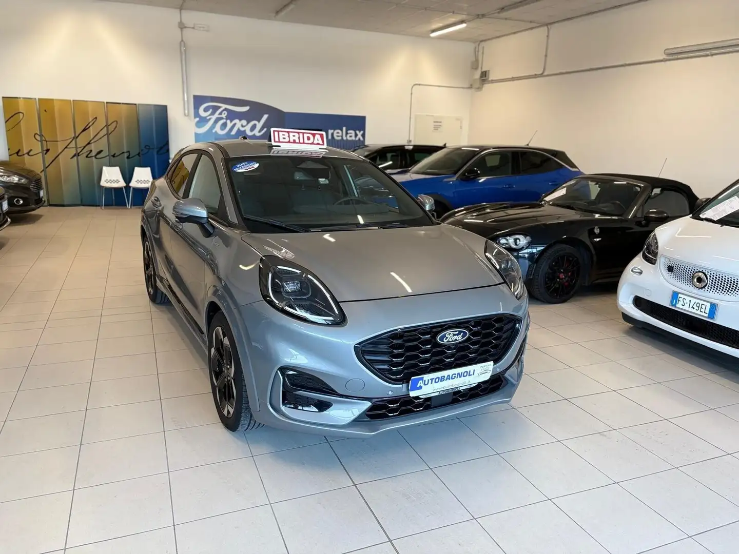 Ford Puma ST LINE X 1.0 EcoBoost Hybrid aut. GAR. 7 ANNI Gris - 2