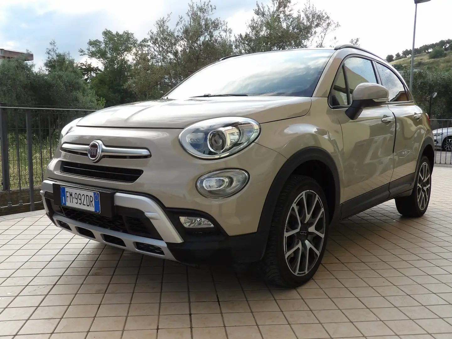 Fiat 500X 500X 2.0 mjt Cross 4x4 140cv auto my17 Beige - 1