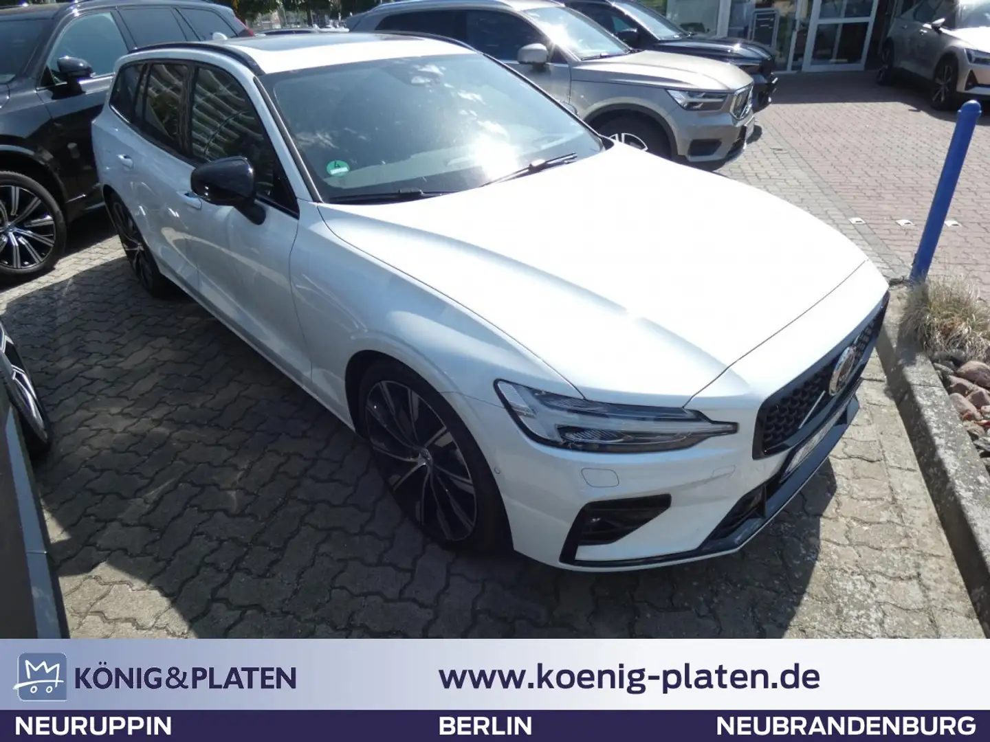 Volvo V60 B4 (Diesel) Ultimate Dark (EURO 6d) (DPF) Klima Weiß - 1