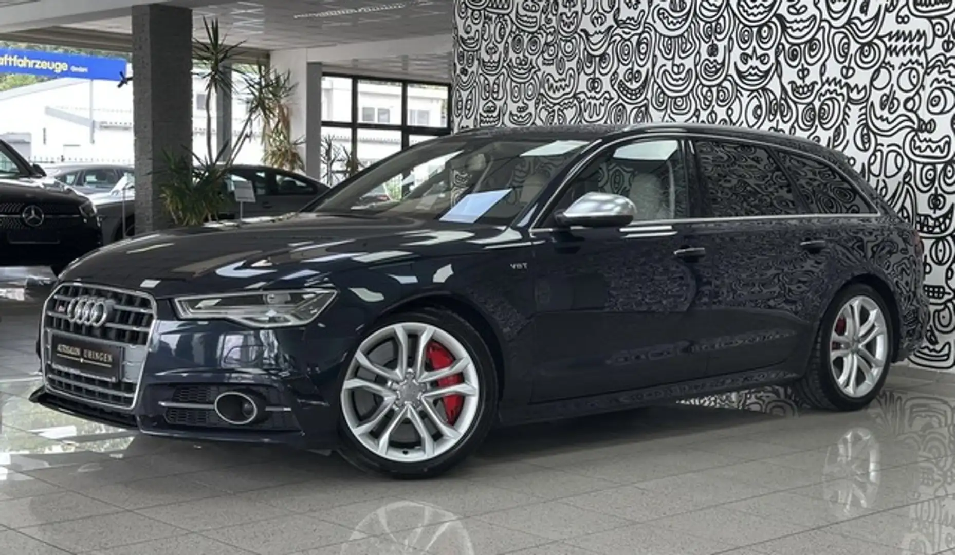 Audi S6 Avant RS-SPORTSITZ*LUFT*MATRIX*ACC*BOSE*KAM* Синий - 1