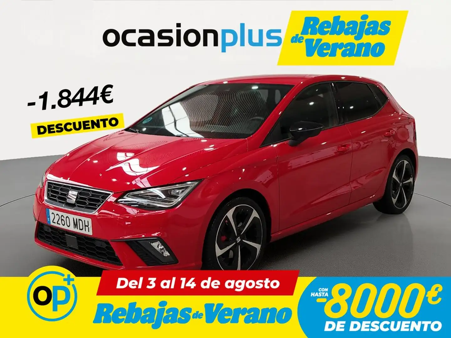SEAT Ibiza 1.5 TSI S&S FR XS DSG7 150 Rojo - 1