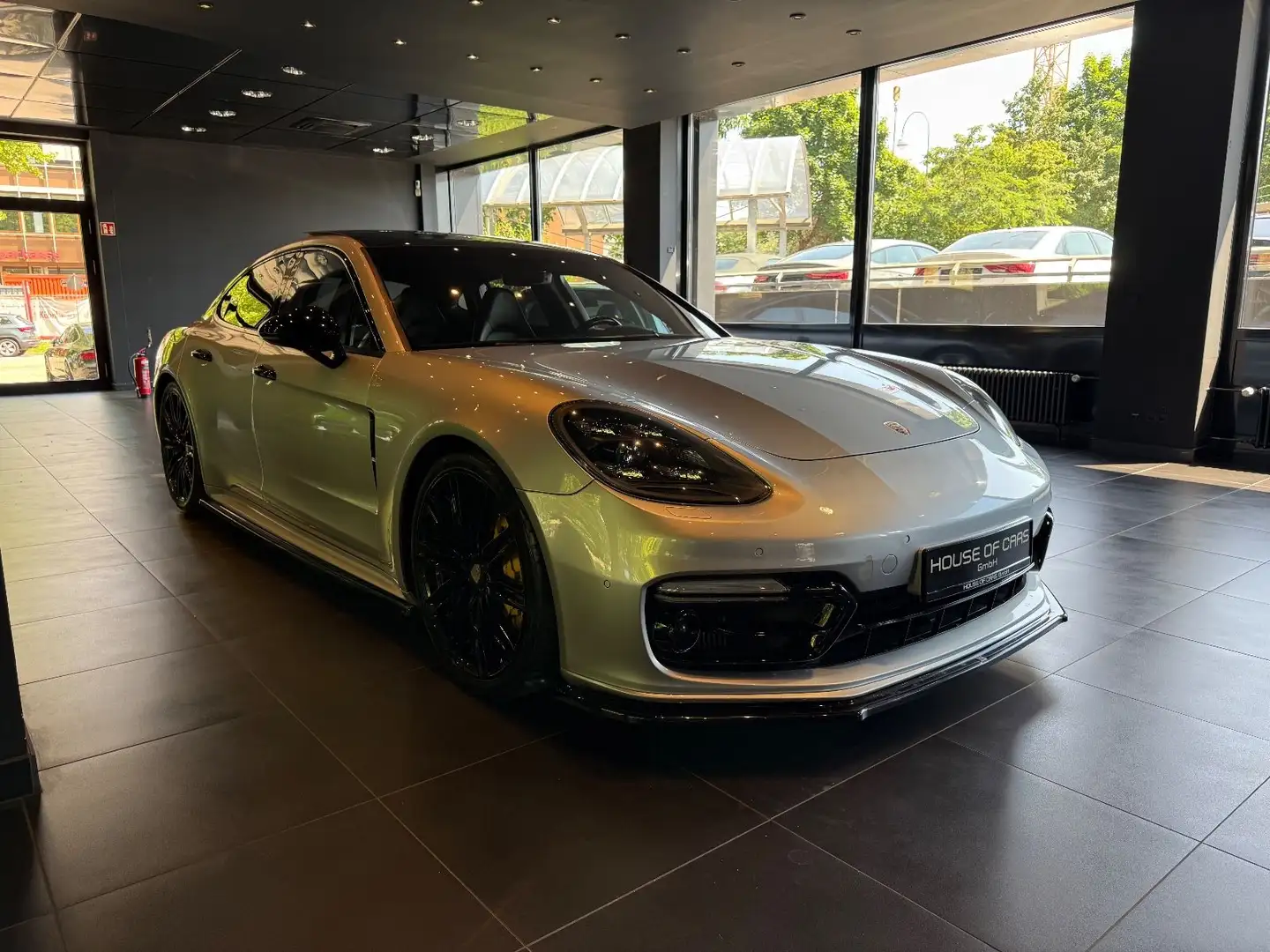 Porsche Panamera 4 S Diesel Sportdesign*Pano*Carbon Silber - 2