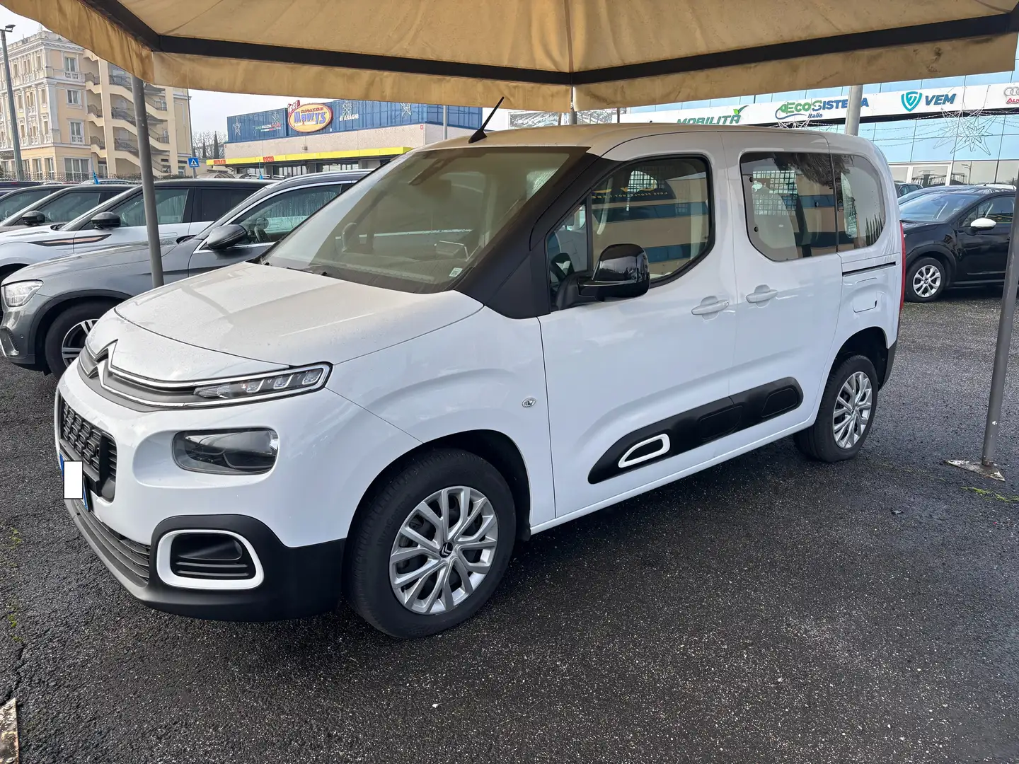 Citroen BERLINGO BLUE HDI 100 S&S COMBI FEEL Blanc - 1