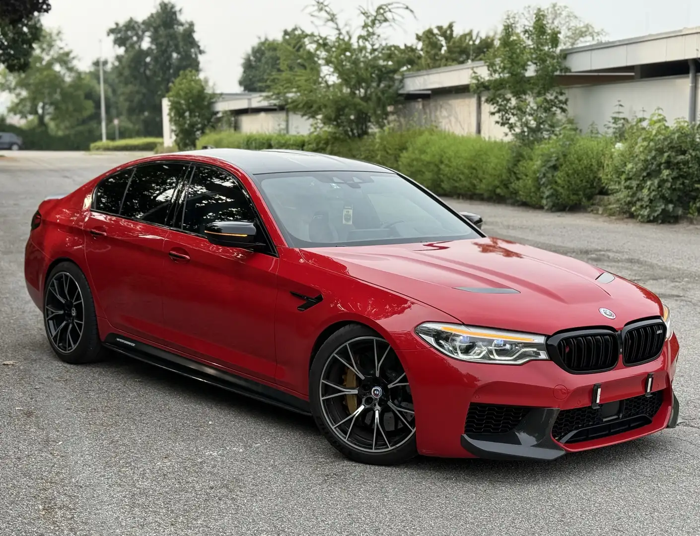 BMW M5 Competition GPower Ferrarirot Carbon 360* Soft Nig - 1