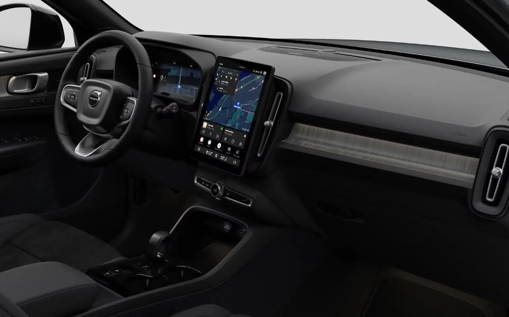 Volvo XC40 B3 Black Edition Ultra Aut. Auto Stahl W21 Grau - 2