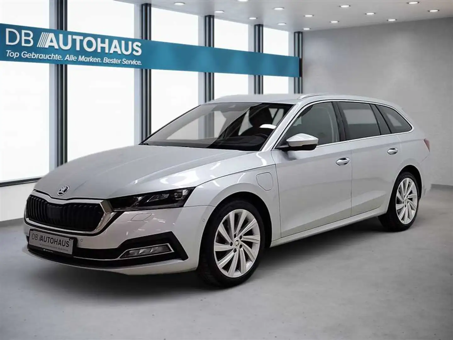 Skoda Octavia Style 1.4 TSI iV DSG Argent - 1