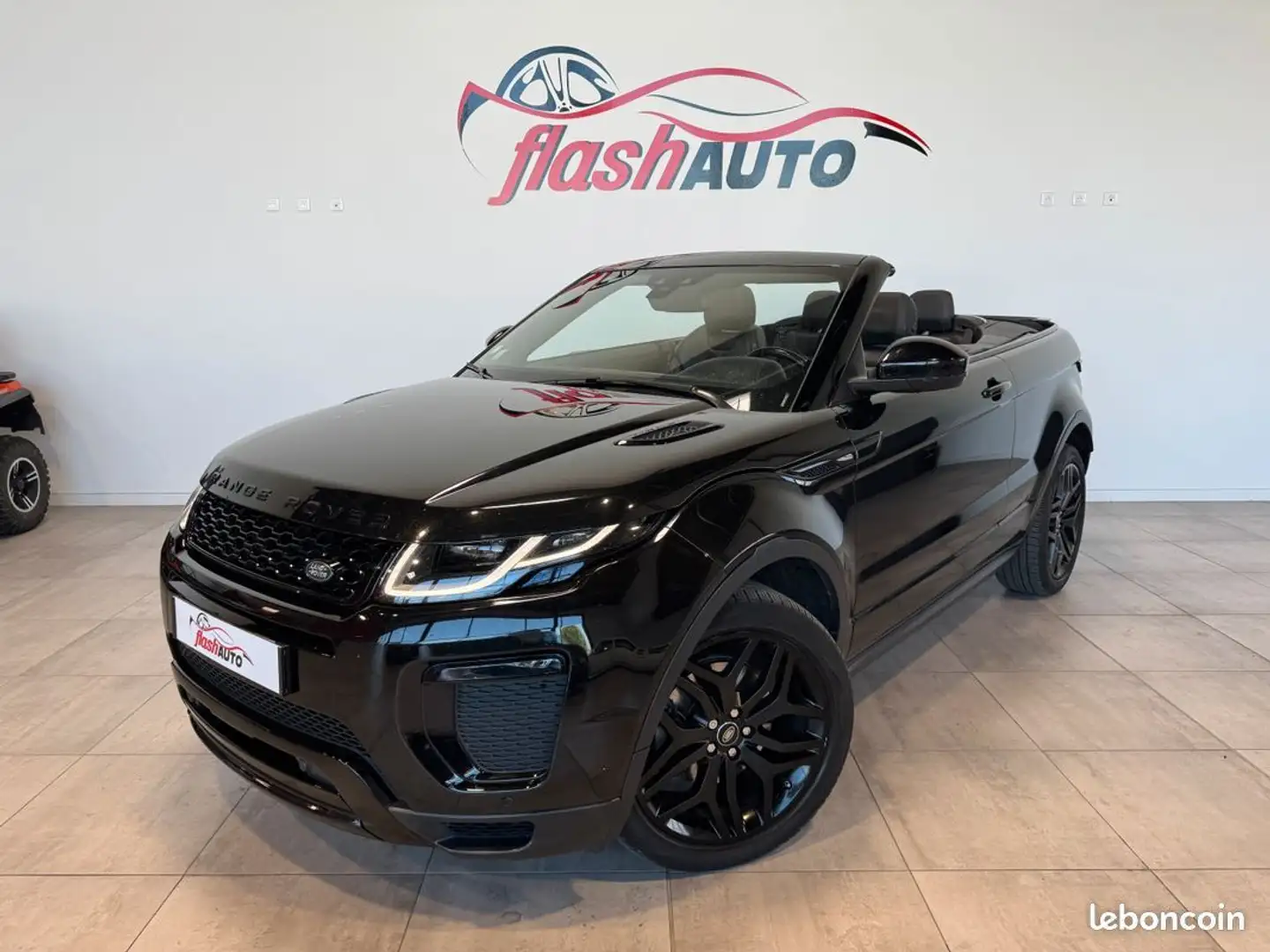 Land Rover Range Rover Evoque CABRIOLET 2.0 TD4 4WD BVA9 180cv HSE DYNAMIC-2017 Noir - 1