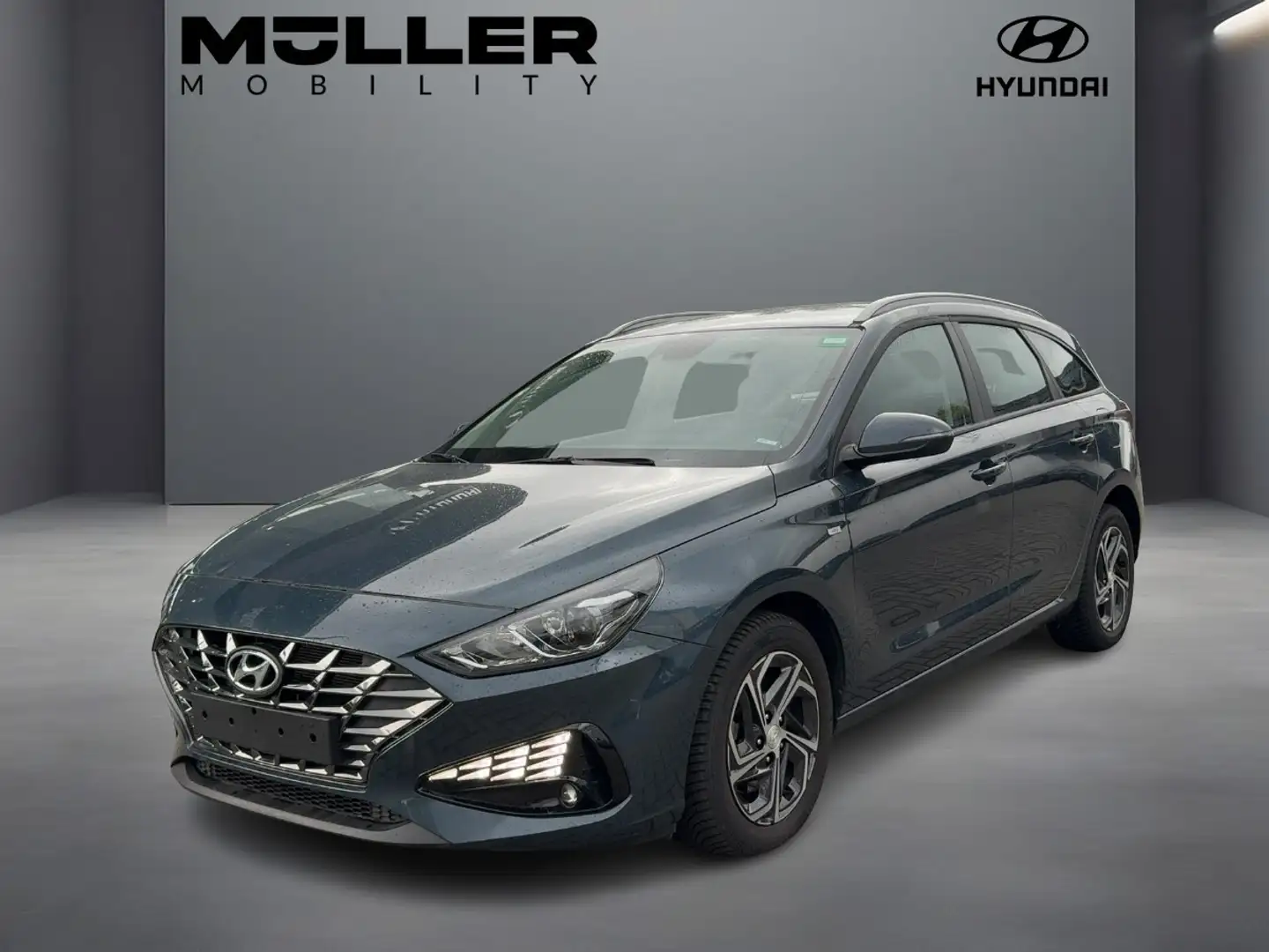 Hyundai i30 1.0 T-GDI Select +Cam+AUT+PTS+Sitz.Hz.+ Bleu - 1