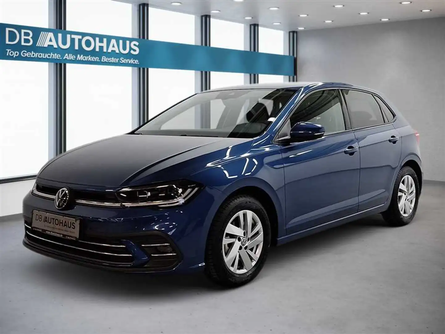 Volkswagen Polo Style 1.0 TSI DSG Bleu - 1