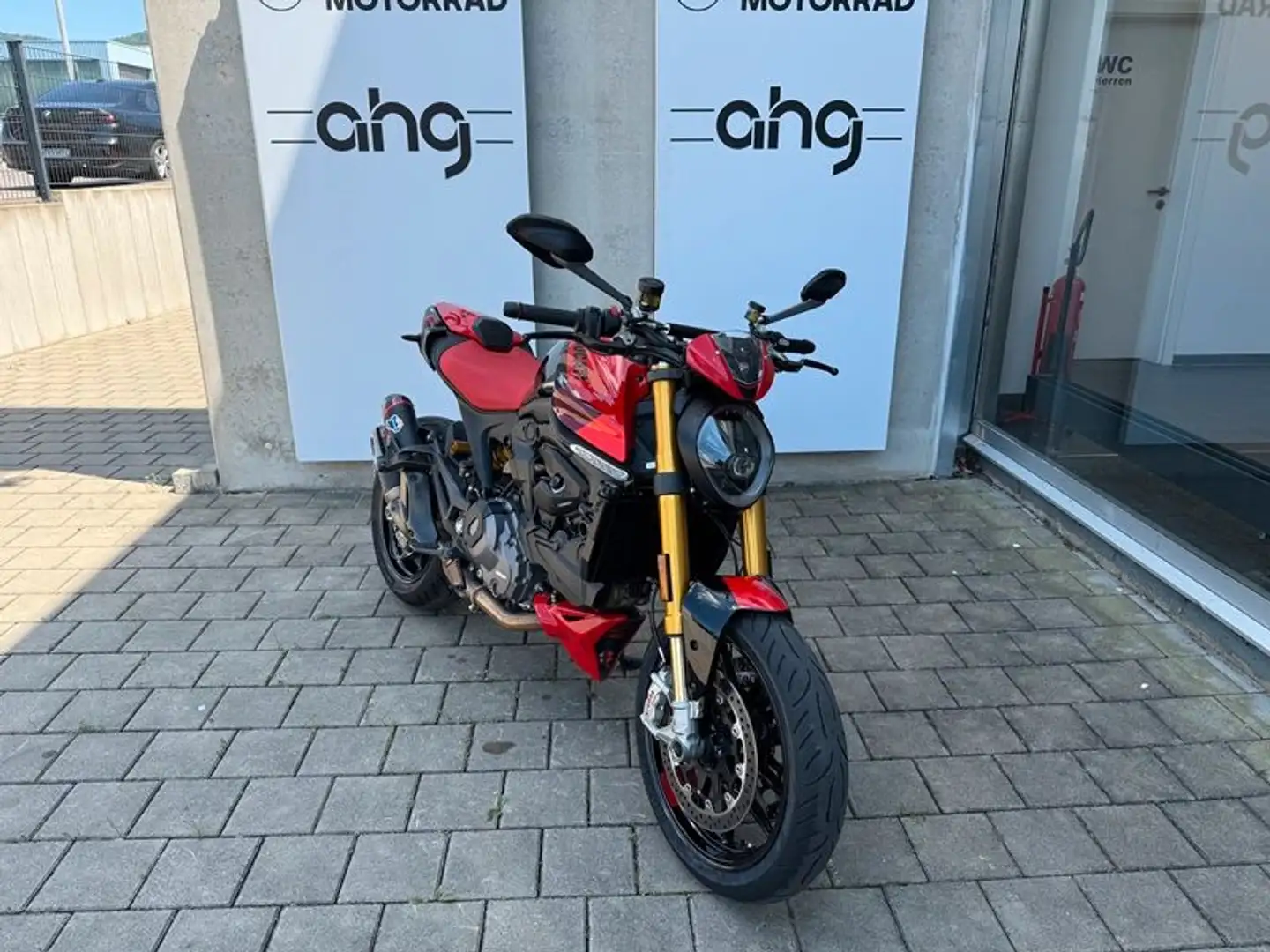 Ducati Monster SP Red mit Termignoni Auspuff Rouge - 2