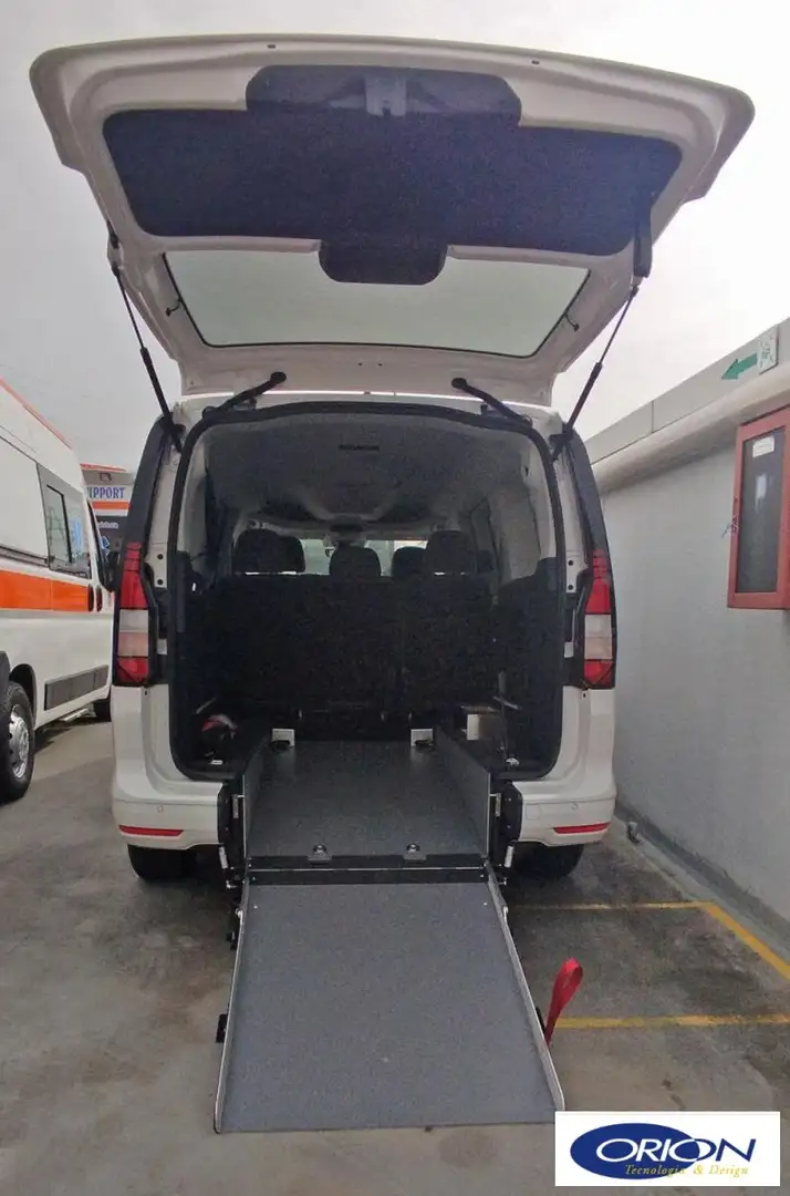 Volkswagen Caddy Ribassato TRASPORTO DISABILI Passo lungo Bianco - 2