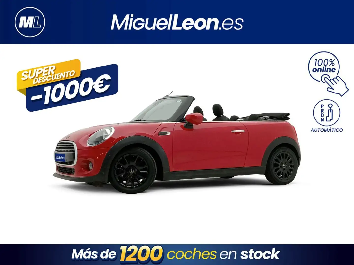 MINI Cooper Cabrio Rojo - 1