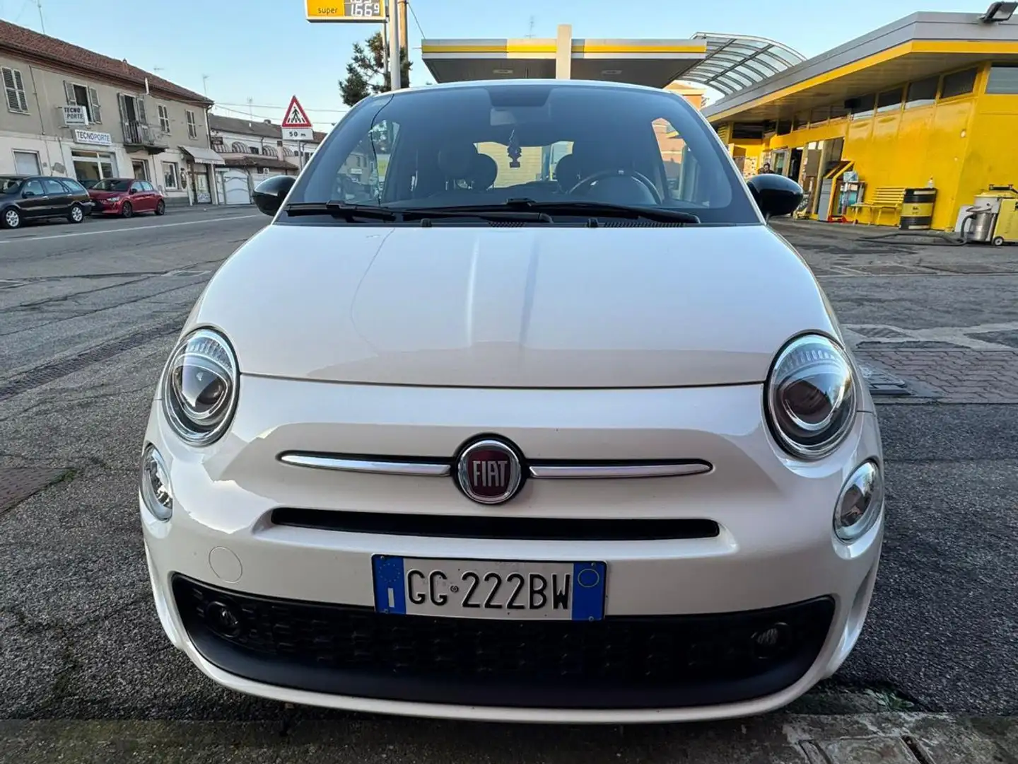 Fiat 500 1.0 Hybrid Sport Blanc - 1