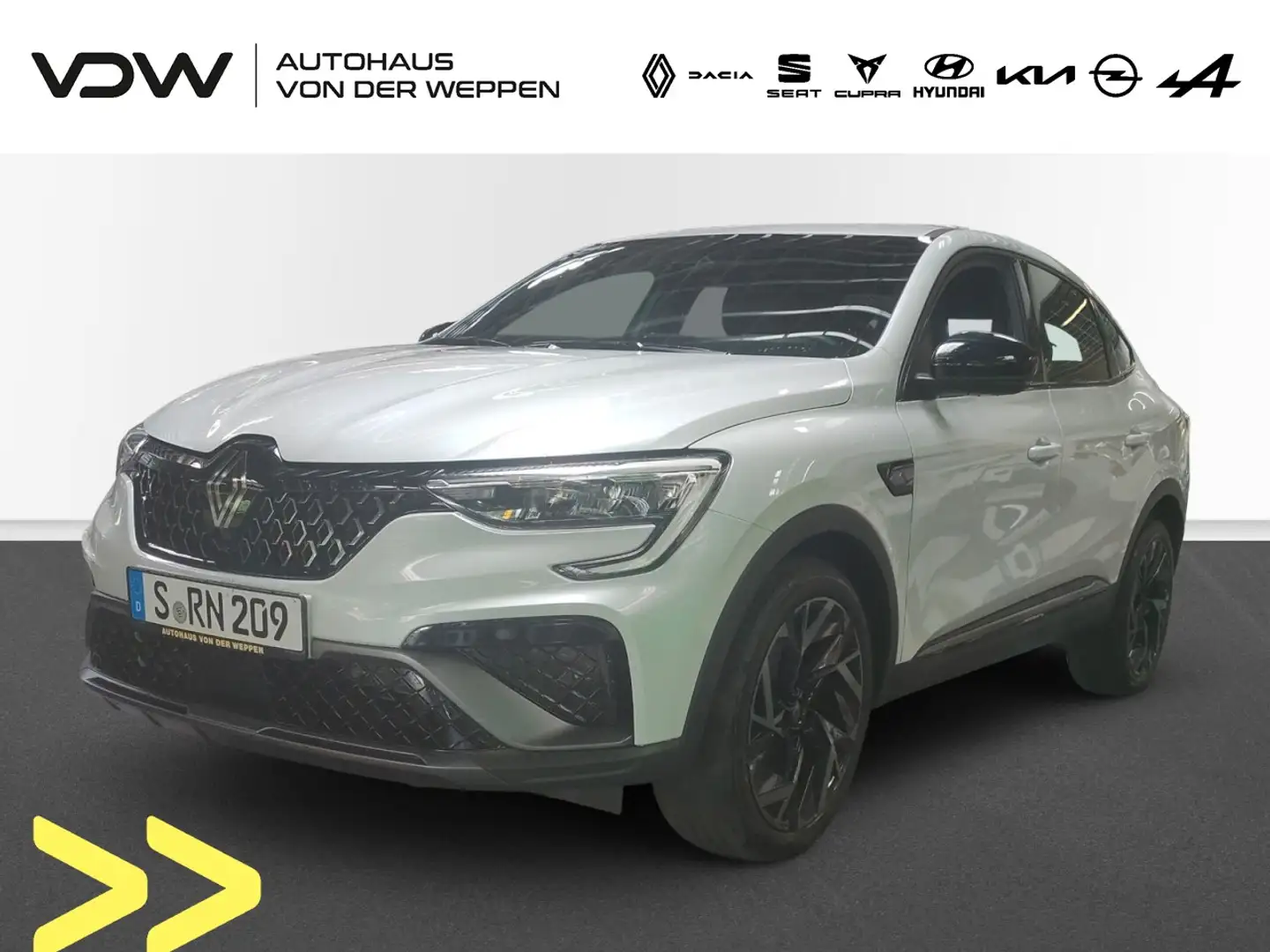 Renault Arkana ESPRIT ALPINE 160 EDC*SOFORT VERFUGBAR* Klima Weiß - 1
