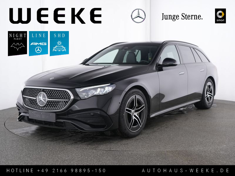 Mercedes-Benz E 220 T d AMG Advanced+NIGHT+PANO+AHK+DISTRONIC+