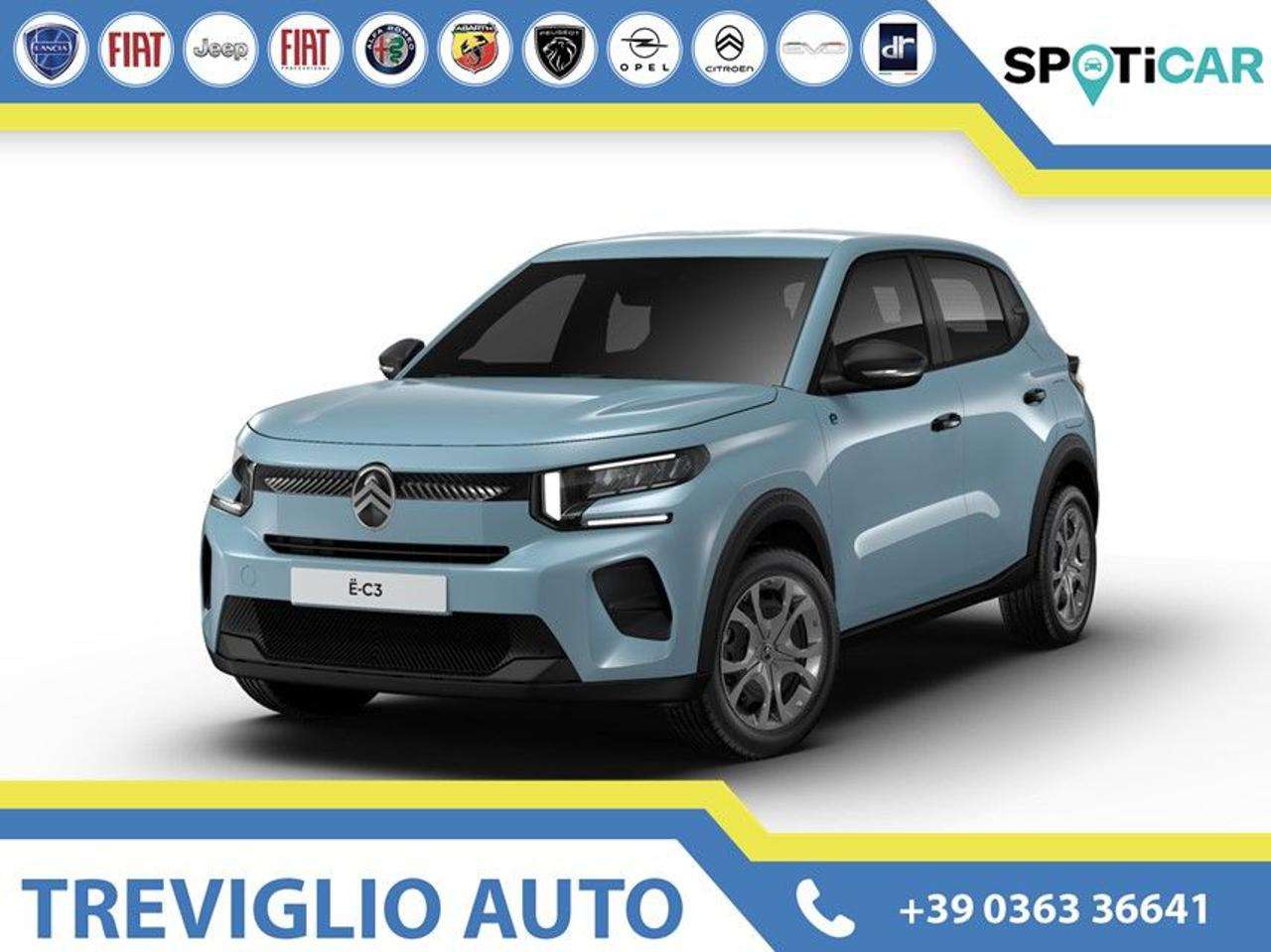 Citroen C3 e-C3 elettrico 113CV YOU+TONIC+PLUS+COLLECTION+MAX