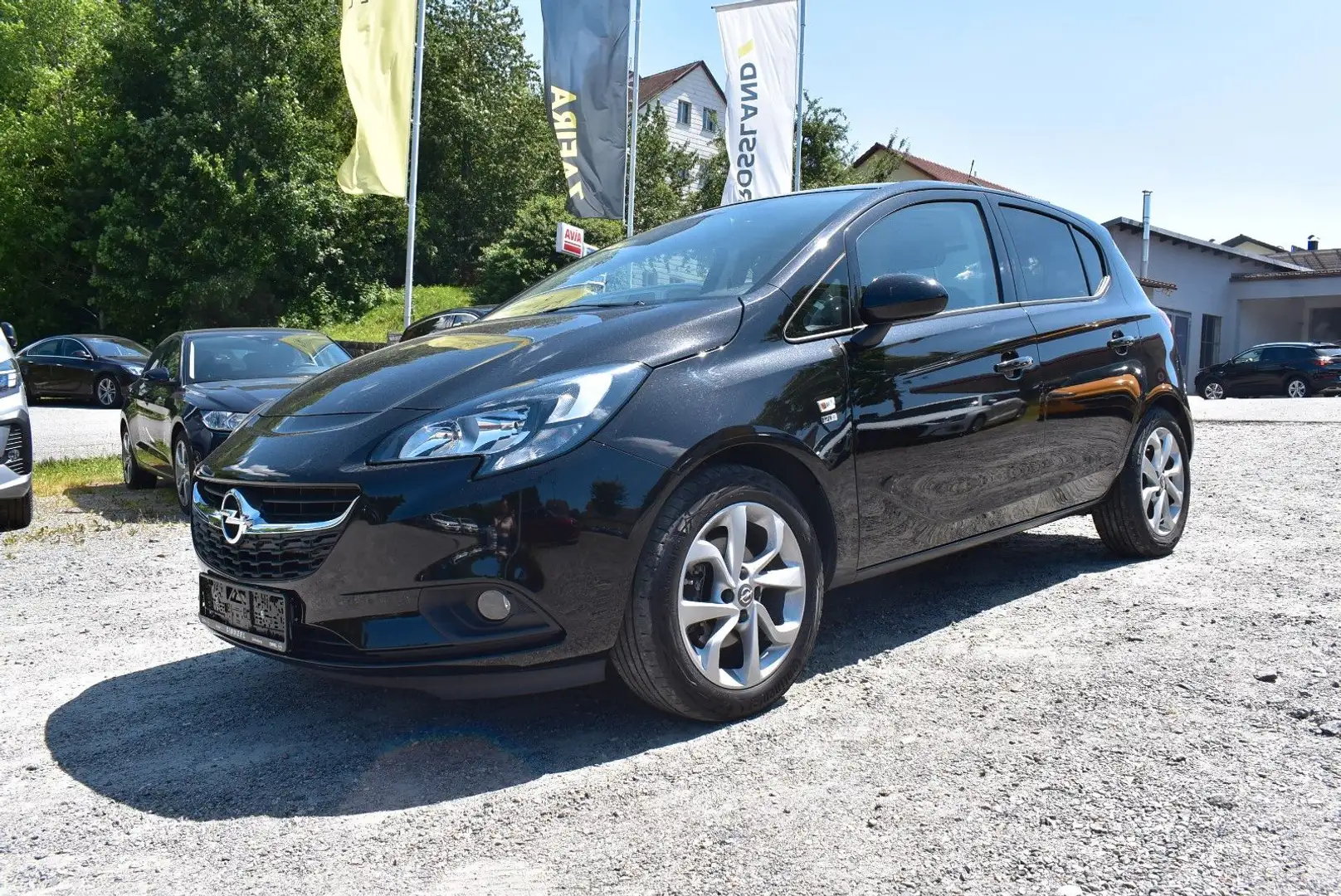 Opel Corsa 1.4 Turbo "SHZ/PDC/Lenkradhzg./ALU" Nero - 1