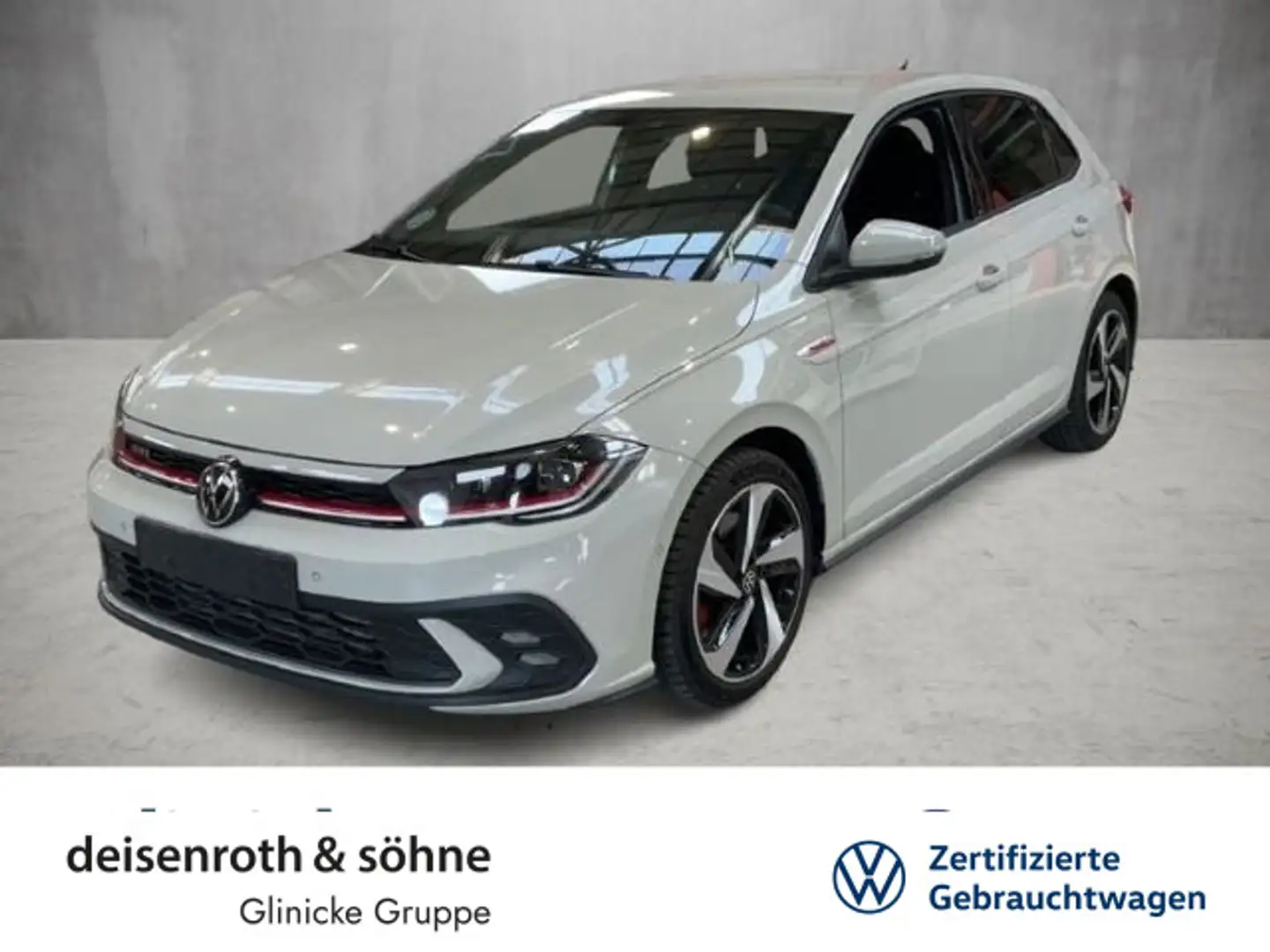 Volkswagen Polo GTI DSG Matrix/AppCon/ACC/SHZ/Assist/17" Gris - 1
