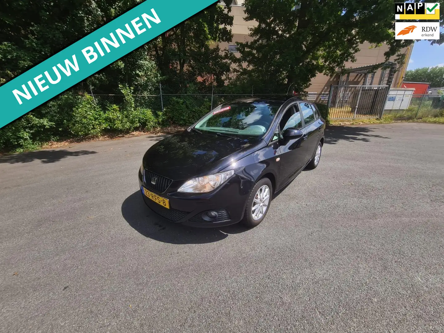 SEAT Ibiza ST 1.4 Style LEUKE AUTO RIJDT EN SCHAKELT GOED Czarny - 1