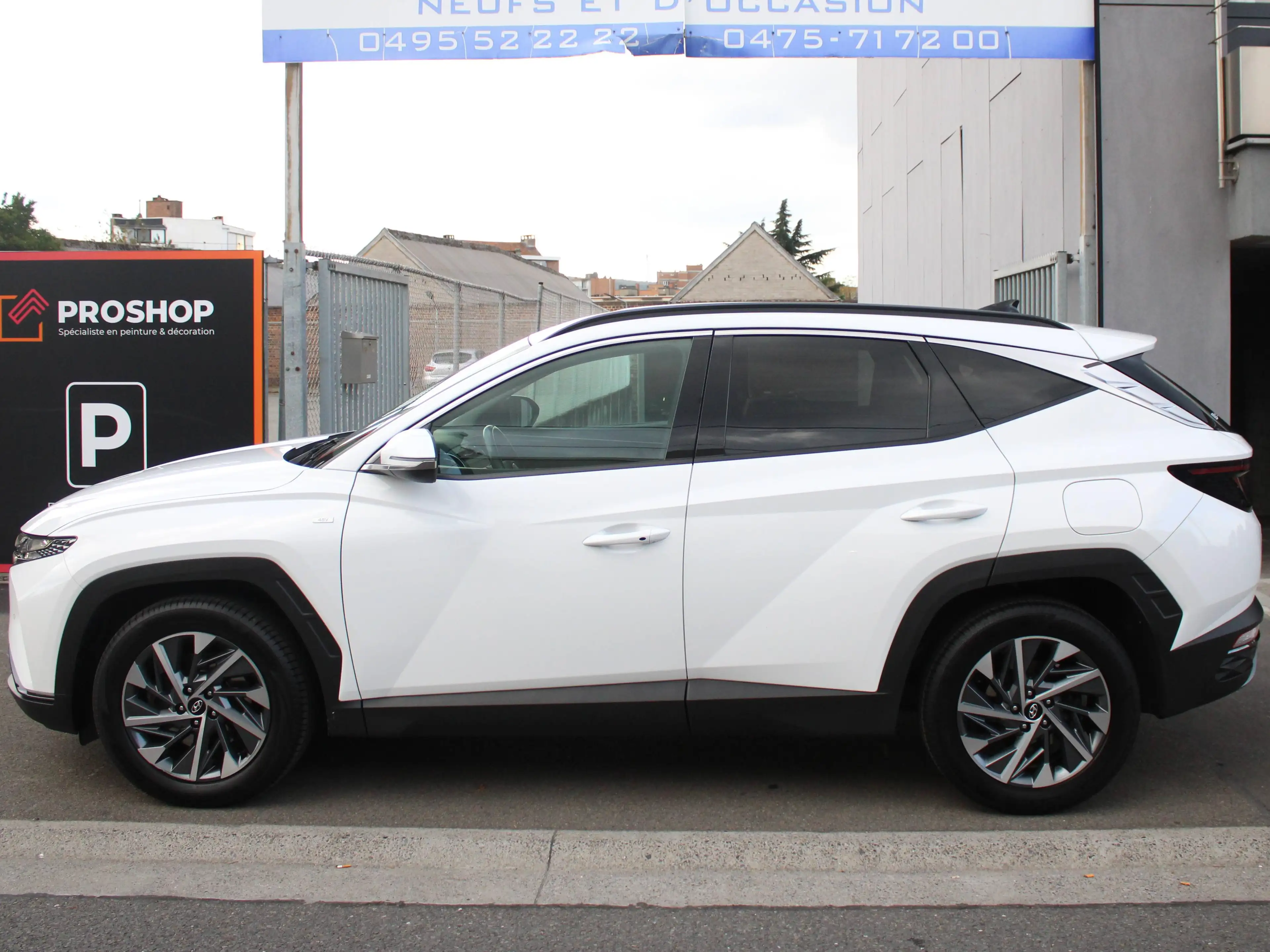 Hyundai TUCSON 1.6 T-GDi MHEV Shine+BOÎTE AUTO+CUIR+CAMERA — photo 7