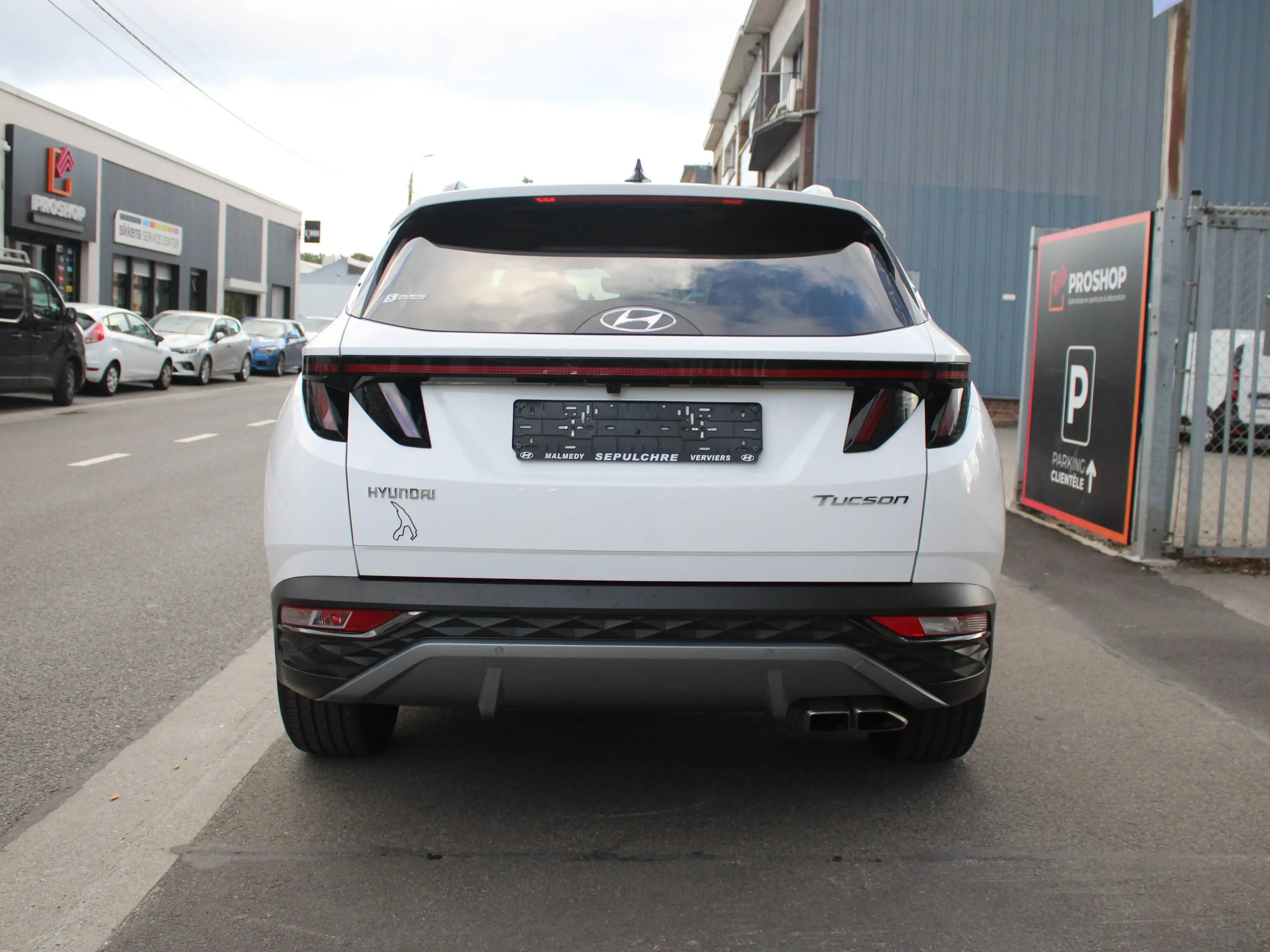 Hyundai TUCSON 1.6 T-GDi MHEV Shine+BOÎTE AUTO+CUIR+CAMERA — photo 4
