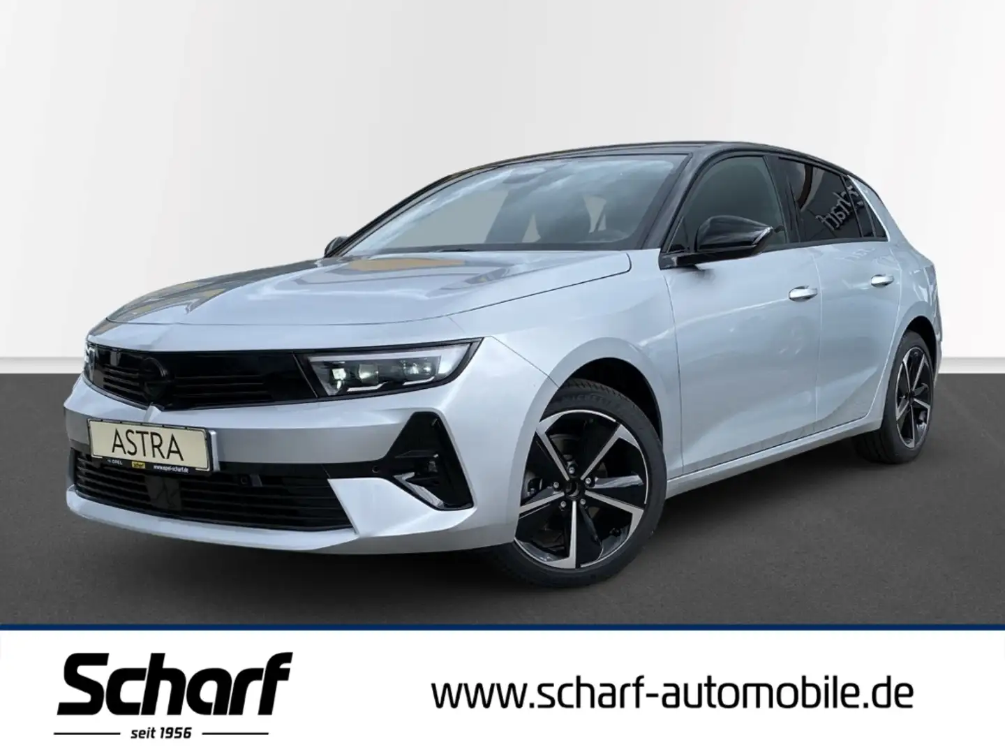 Opel Astra GS Turbo AT-8 Navi 360 Kamera LED PDC DAB SHZ AGR Silber - 1