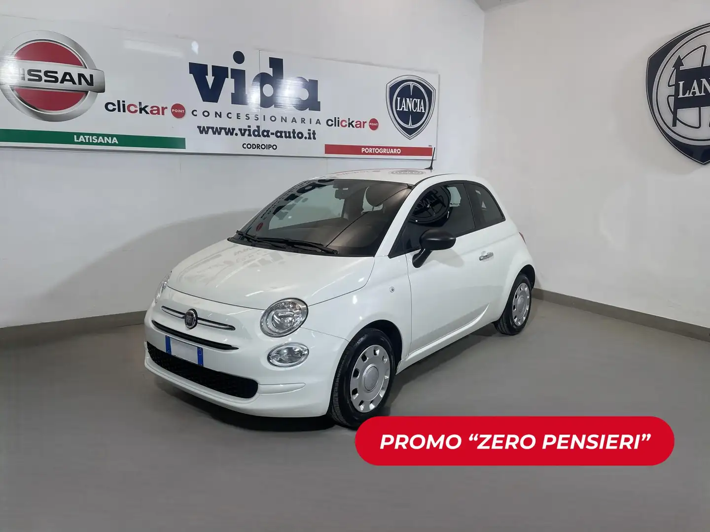 Fiat 500 1.0 Hybrid OK NEOPATENTATI Wit - 1