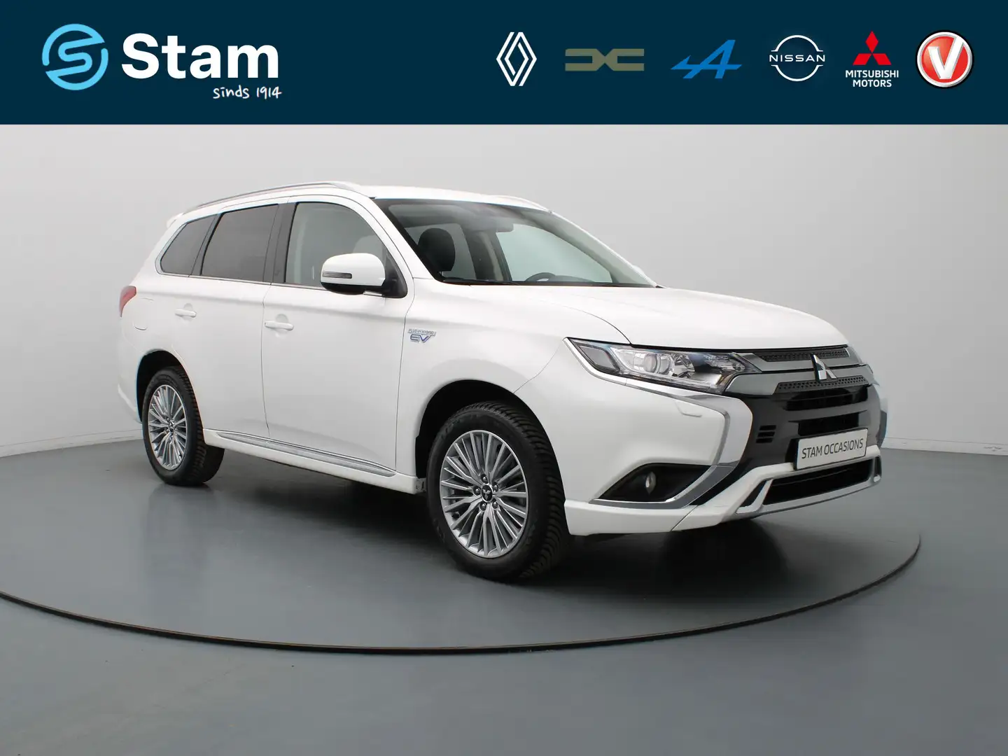 Mitsubishi Outlander 2.4 PHEV Intense+ Camera | Climate | Navi | Parkse Bianco - 1