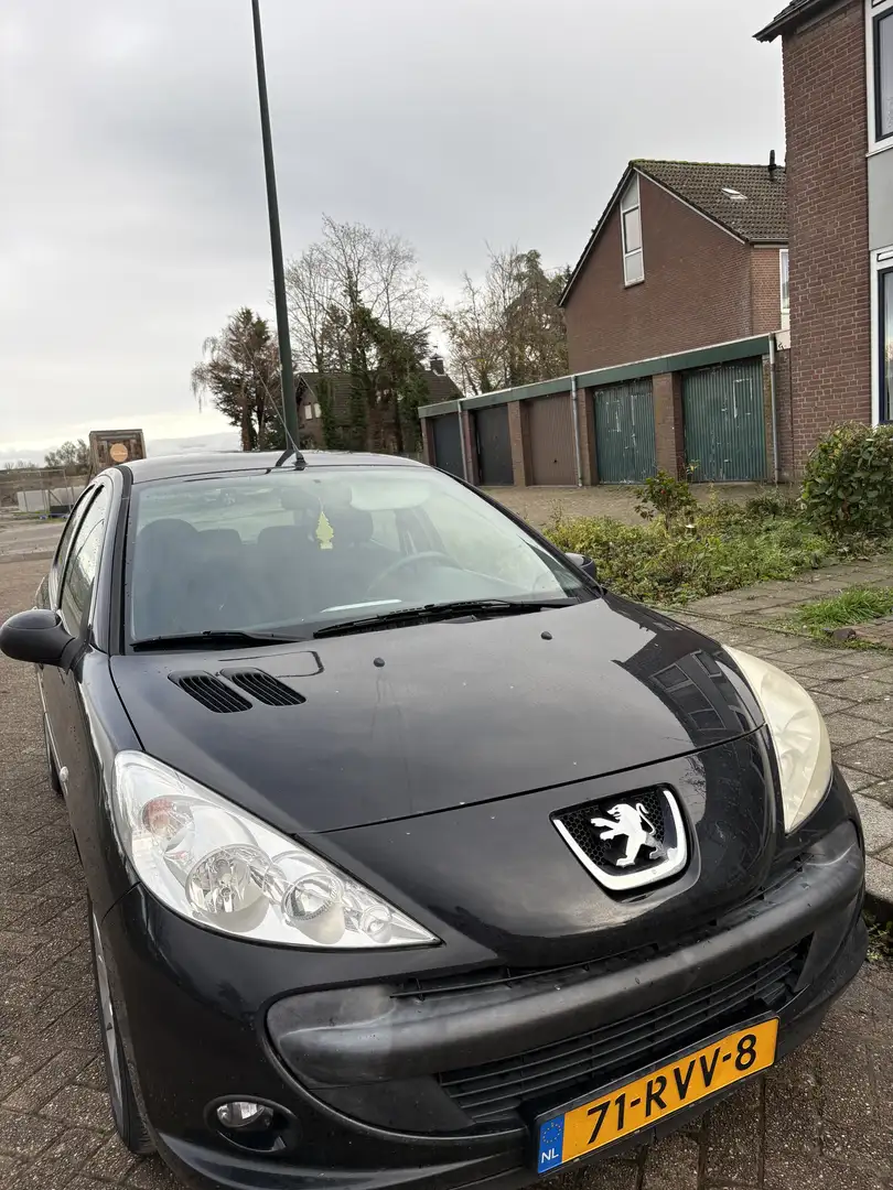 Peugeot 206 1.4 Sportium Zwart - 2