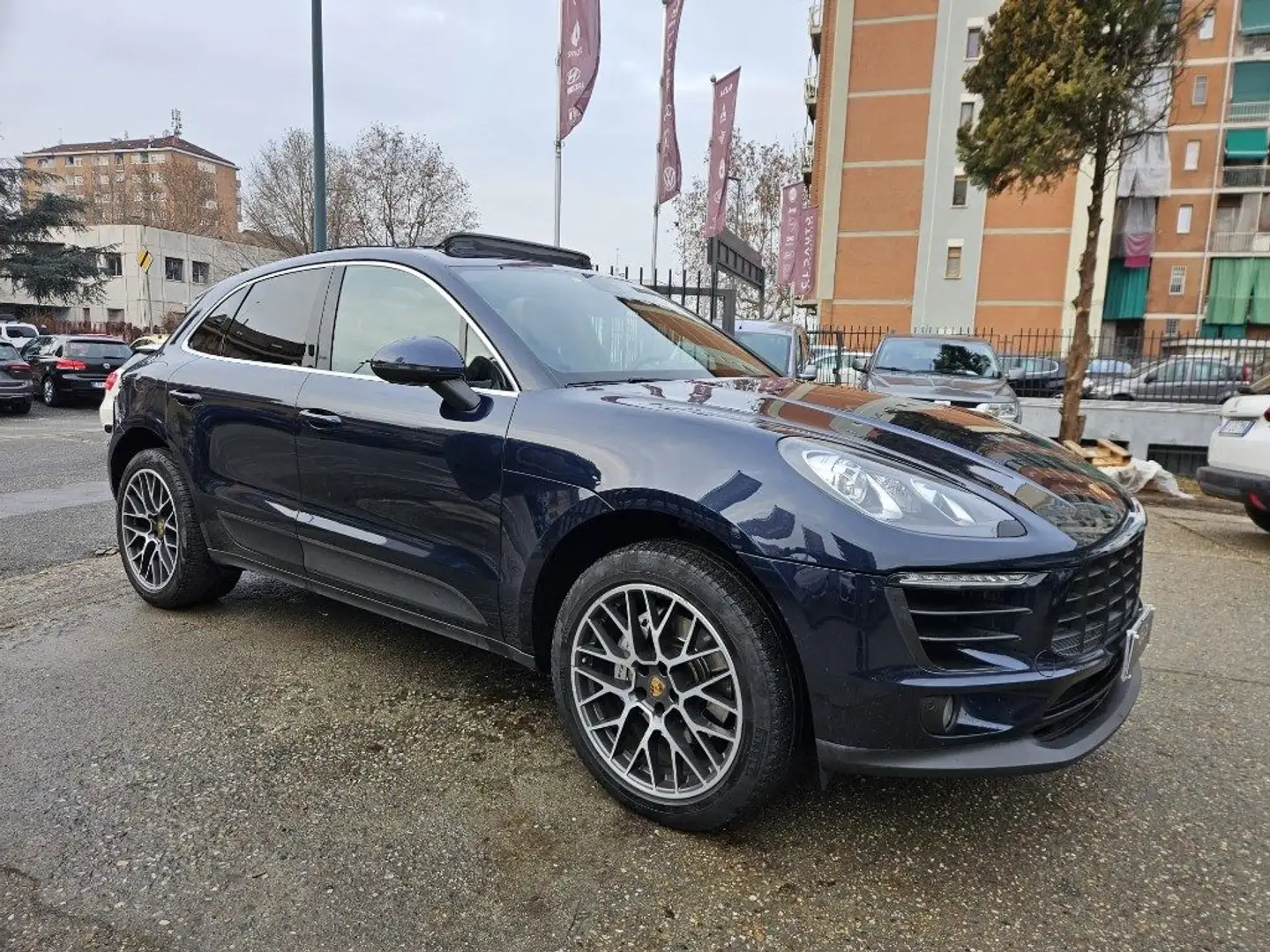 Porsche Macan 3.0 S Diesel Bleu - 2