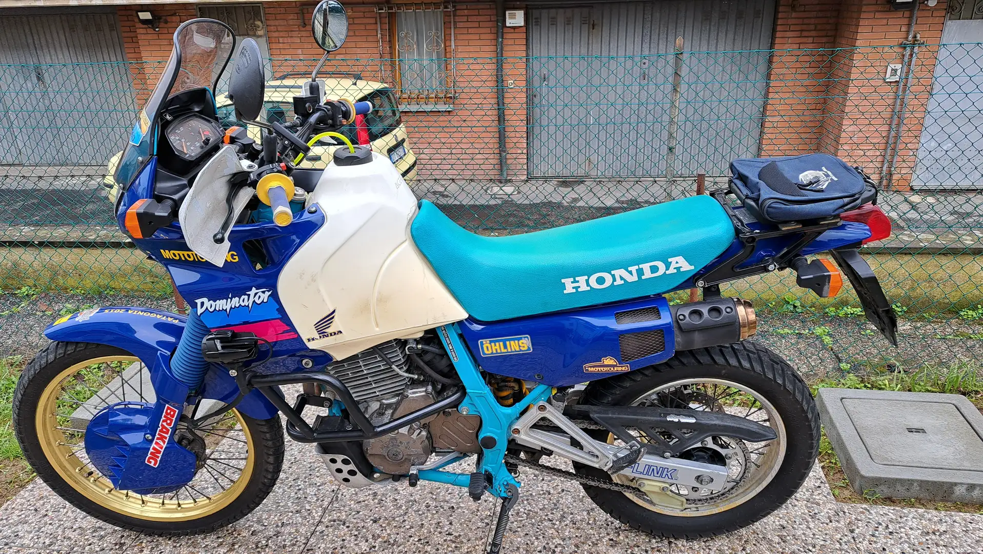Honda NX 650 Albastru - 2