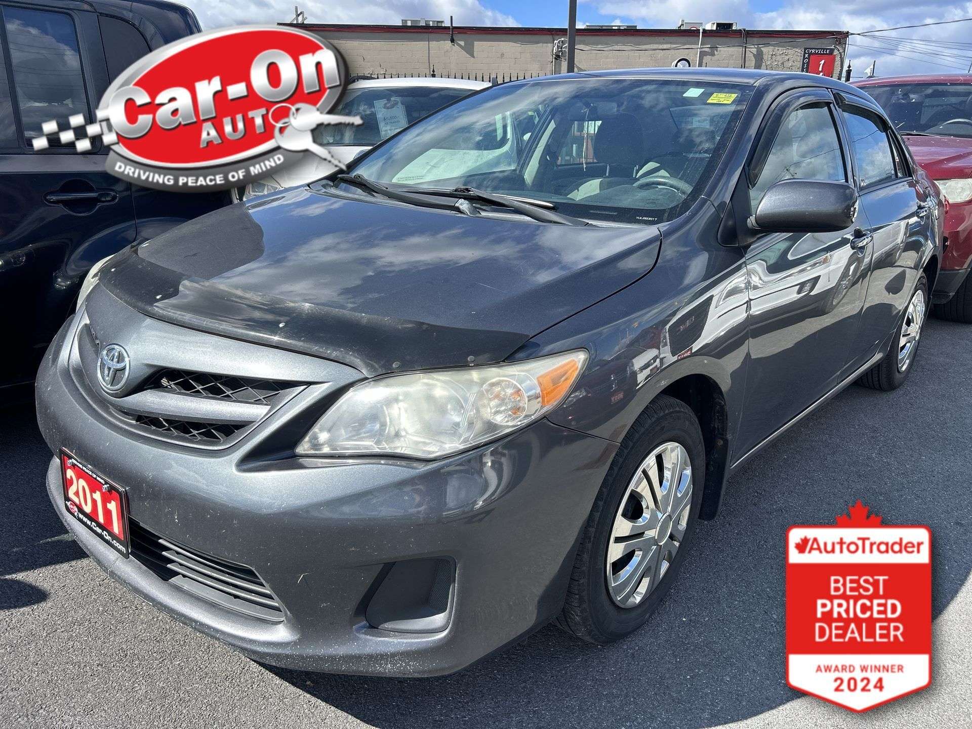 Gray 2011 Toyota Corolla Sedan  Automatic