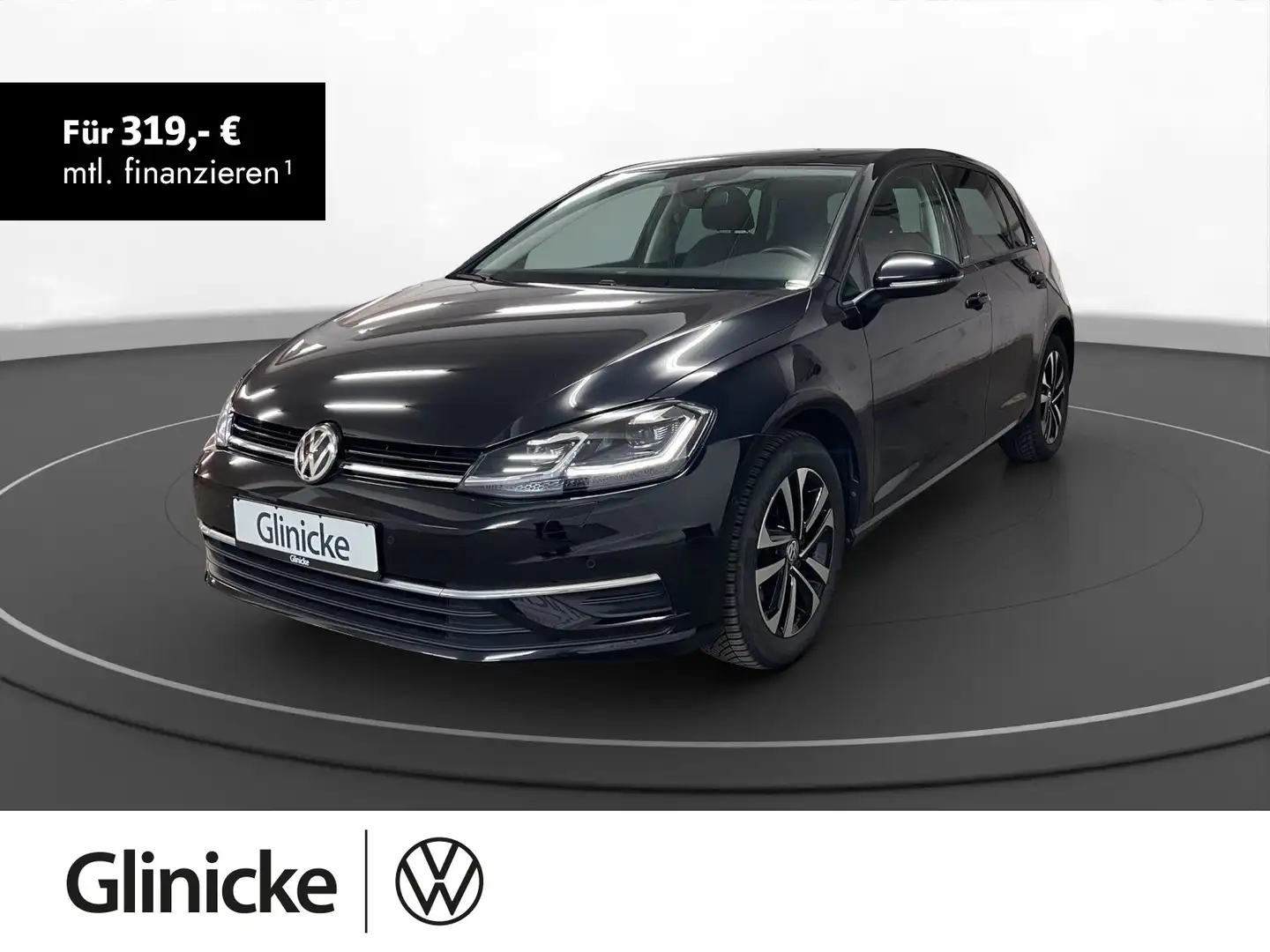 Volkswagen Golf VII 1.5 TSI IQ.Drive LED LM 16" Navi PDC vo Negro - 1